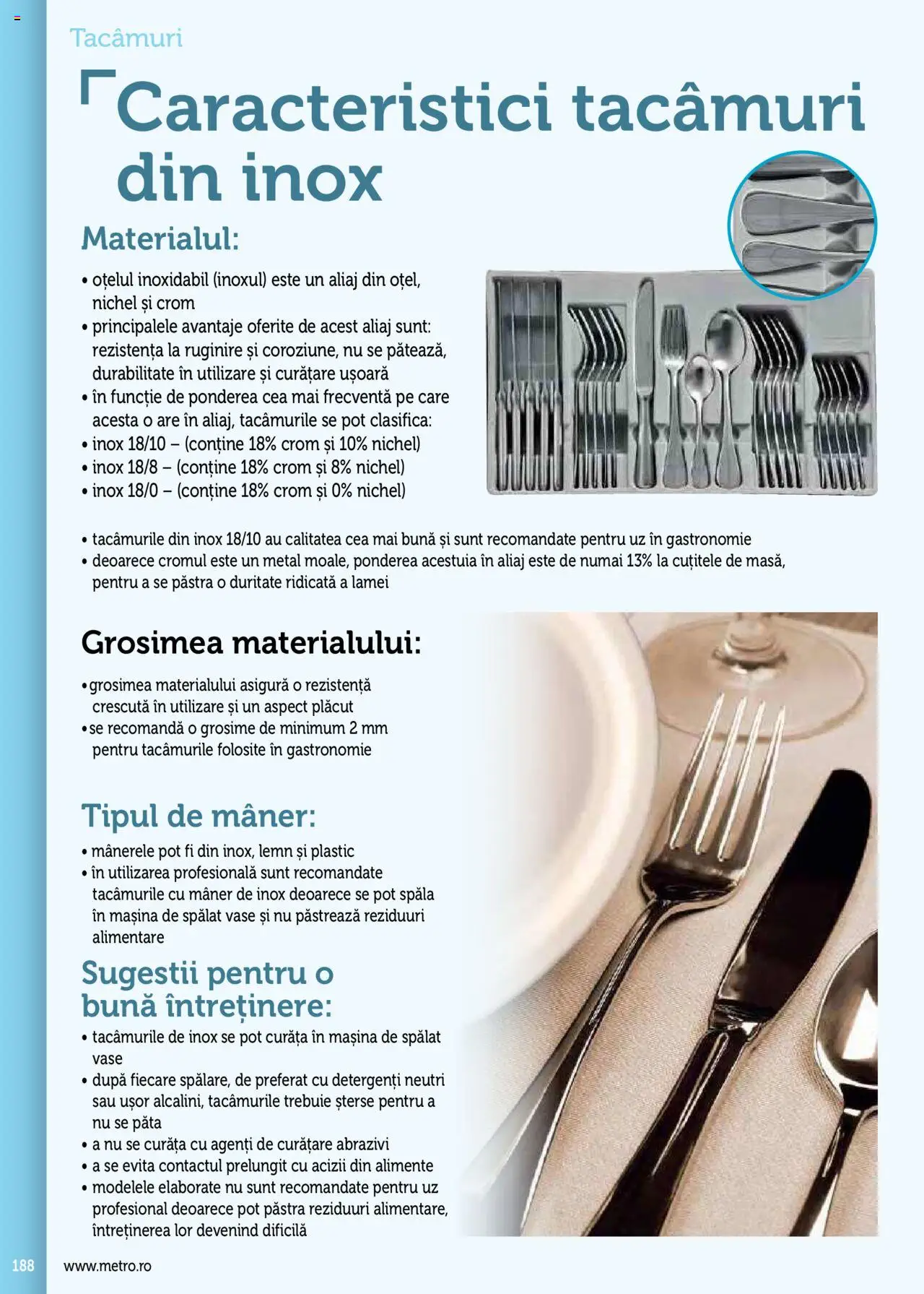 Noul catalog Metro – valabil de la 17.09.2025 | Pagină: 188 | Produse: Mașină De Spălat, Mașină De Spălat Vase, Vase, Mâner
