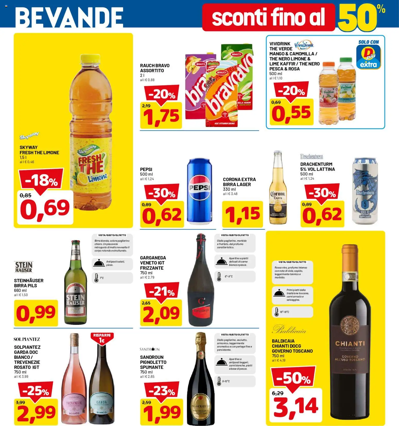 Volantino D Più del 17/08/2026 | Pagina: 10 | Prodotti: Arrosto, Birra, Limone, The