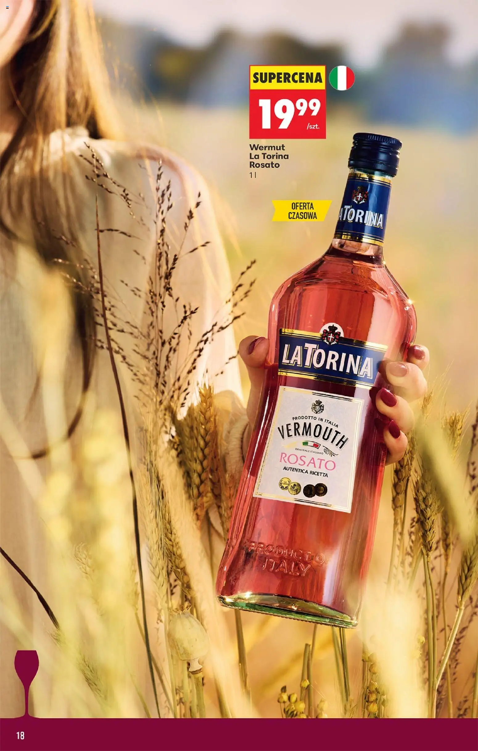 Biedronka gazetka - Czas na toast od 05.10.2026 | Strona: 18 | Produkty: Vermouth, Wermut
