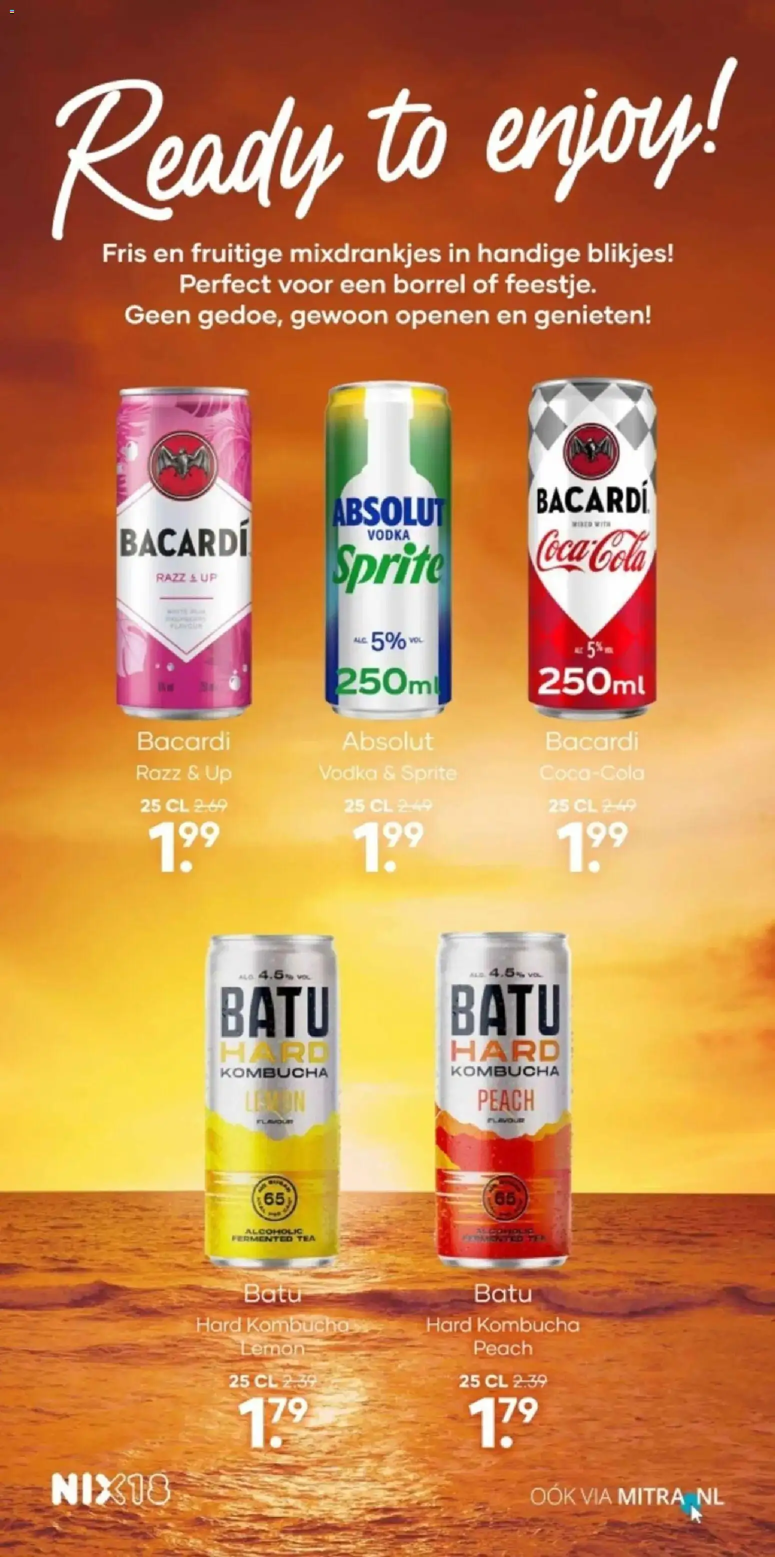 Mitra folder vanaf 24-08-2026 || NIEUWE | Pagina: 9 | Producten: Vodka, Sprite, Bacardi