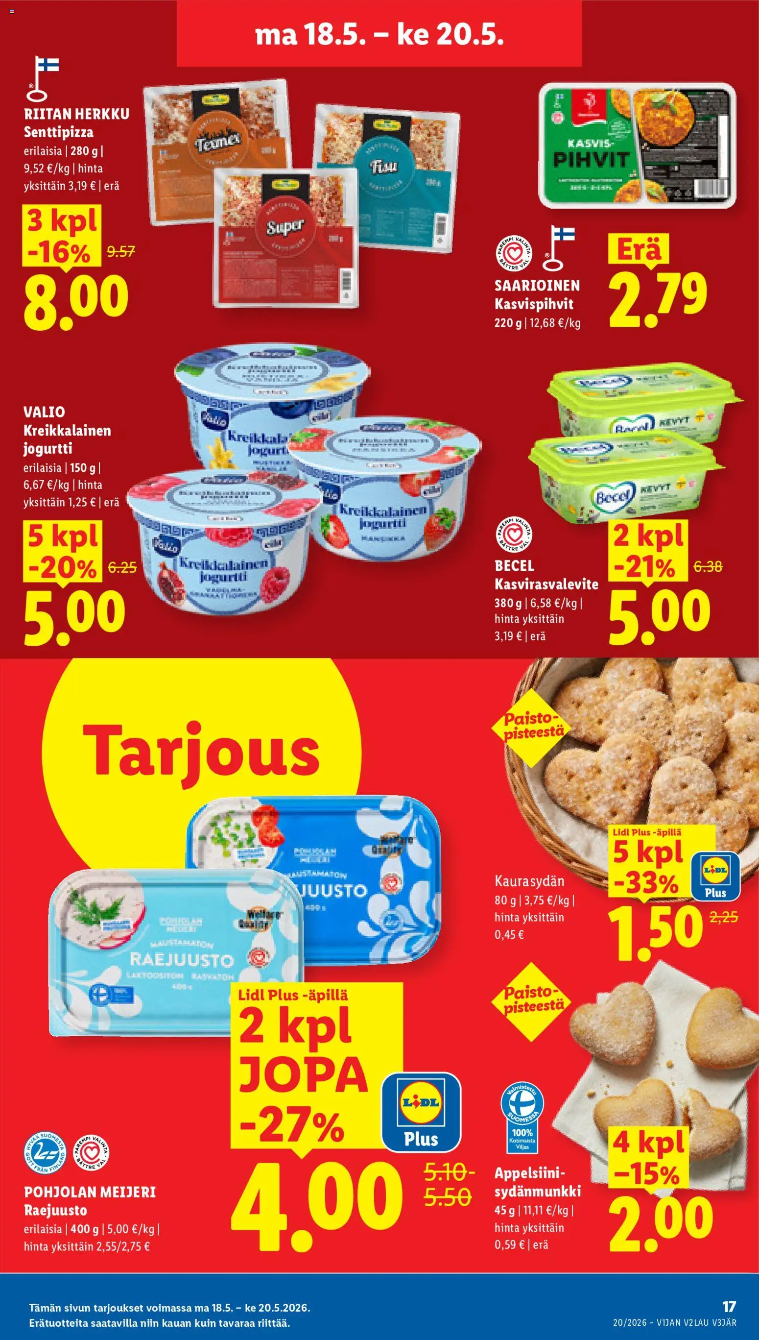 Lidl tarjoukset - Helsinki – voimassa 13.05.2026 alkaen | Sivu: 25