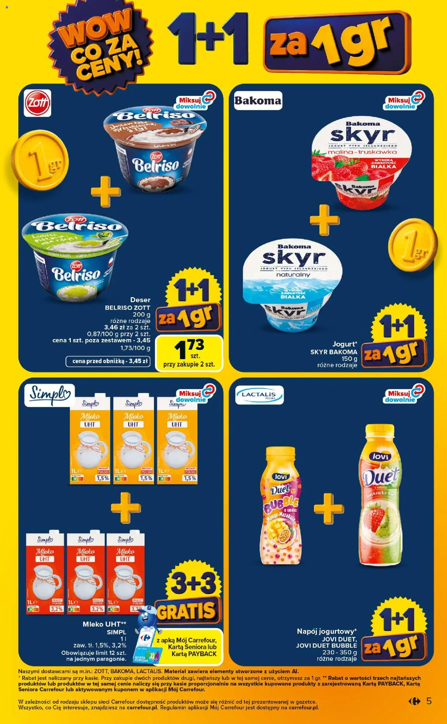 Carrefour gazetka - Wow co za ceny od 06.07.2026 | Strona: 5