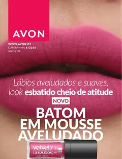 Pré-visualização Catálogo Avon Campanha 8 válido de 01/08/2026