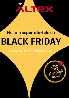 Ofertele Altex valabile de la 29.10.2026