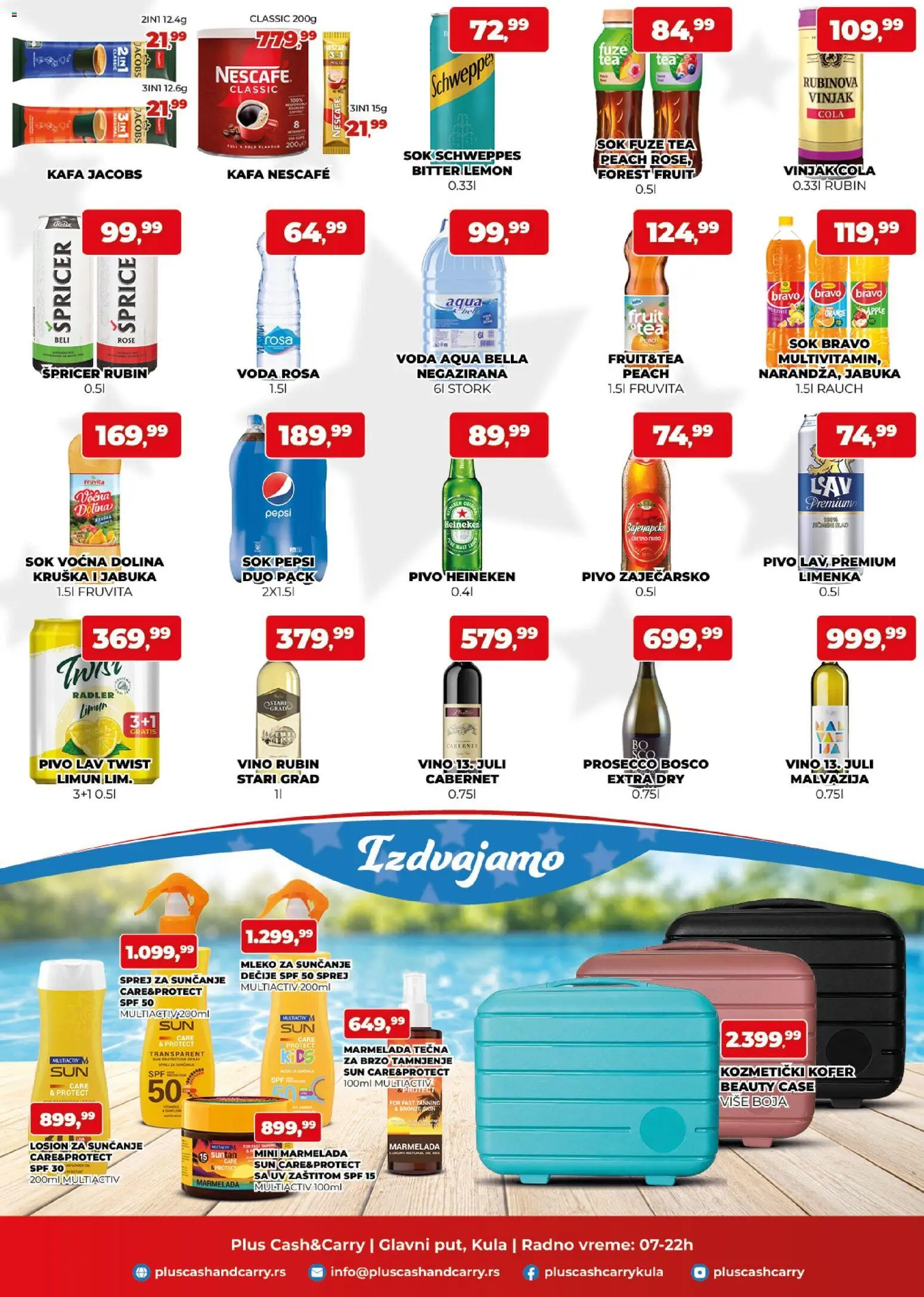Plus Cash & Carry katalog - važi od 17.07.2026 | Strana: 3 | Proizvode: Heineken, Hell, Fruvita, Pivo