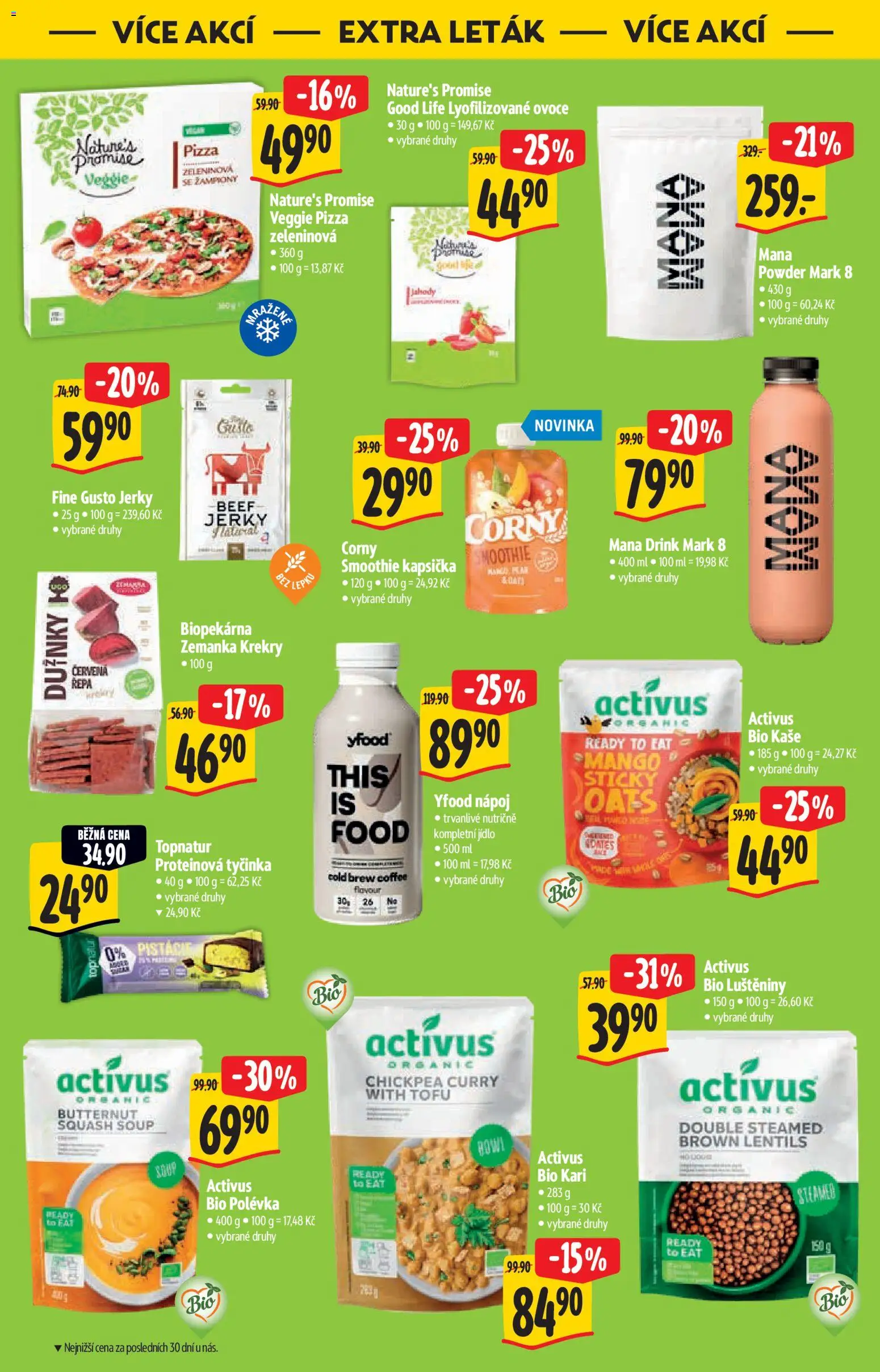 Albert katalog - Hypermarket - Bio od 02.09.2026 | Strana: 31 | Produkty: Mango, Pizza, Jahody, Lyofilizované ovoce
