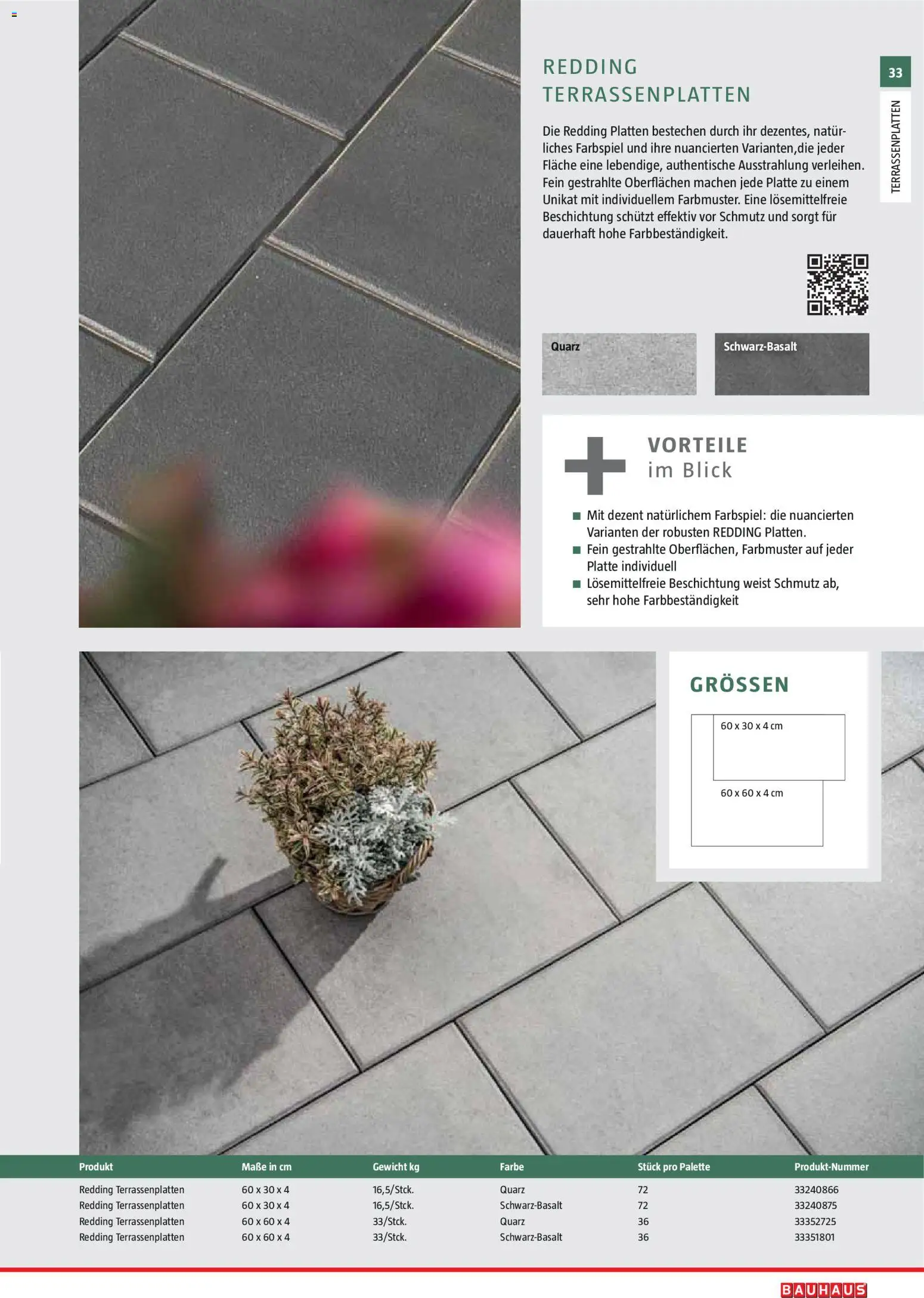 Bauhaus Gartenbaumaterialien gültig ab 01.04.2026 | Seite: 33 | Produkte: Gewicht