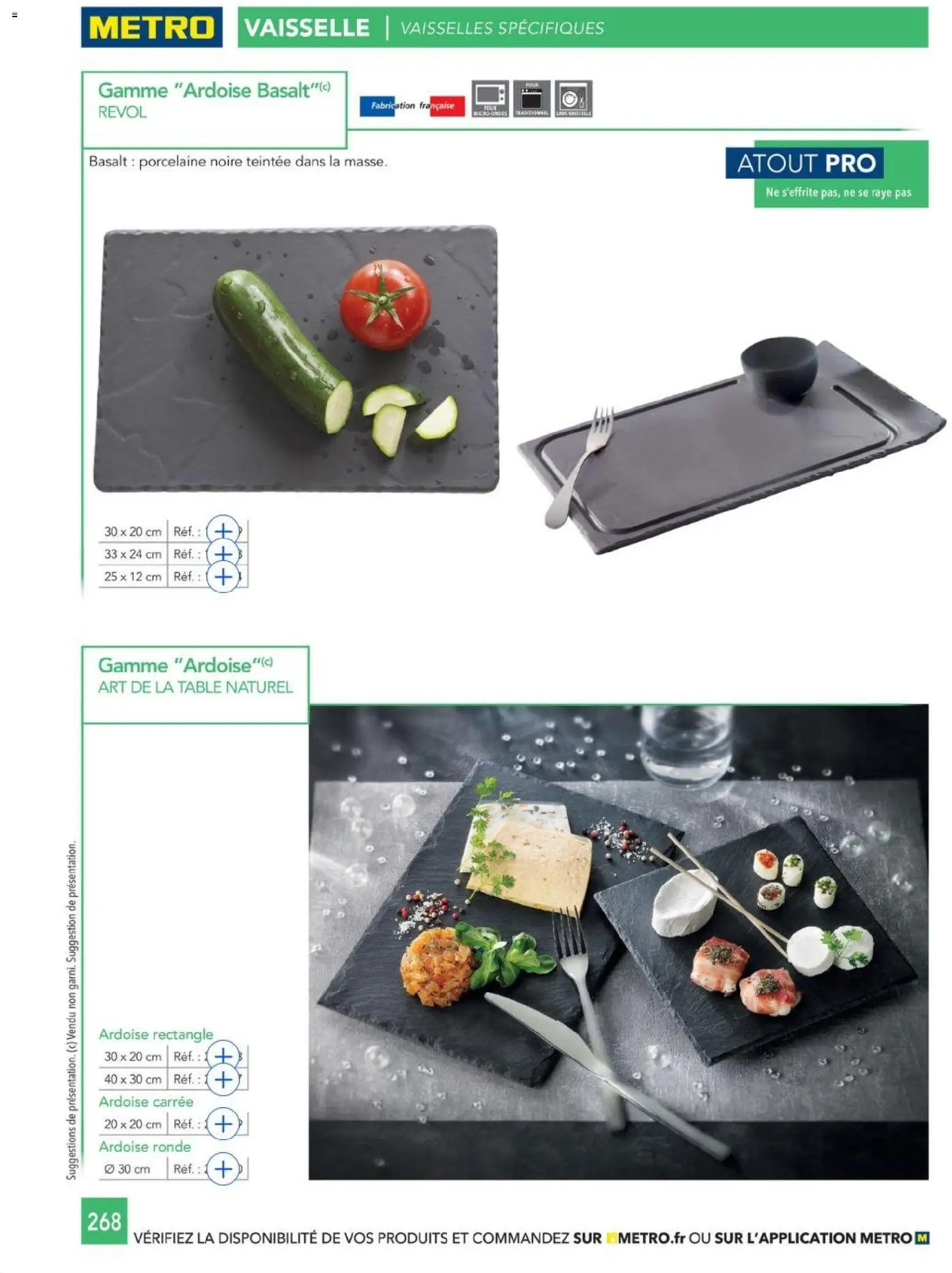 {H1} | Page: 268 | Produits: Vaisselle, Porcelaine, Table