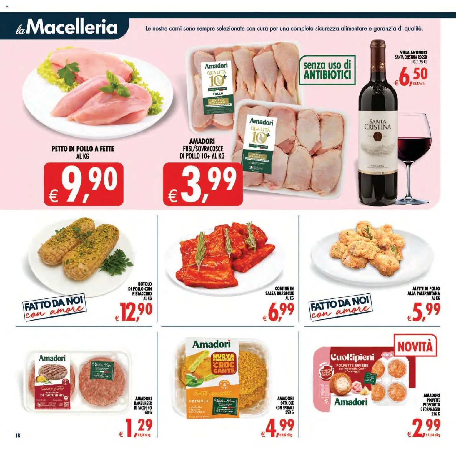 Volantino Decò del 11/09/2026 | Pagina: 19 | Prodotti: Pollo, Barbecue, Prosciutto, Hamburger