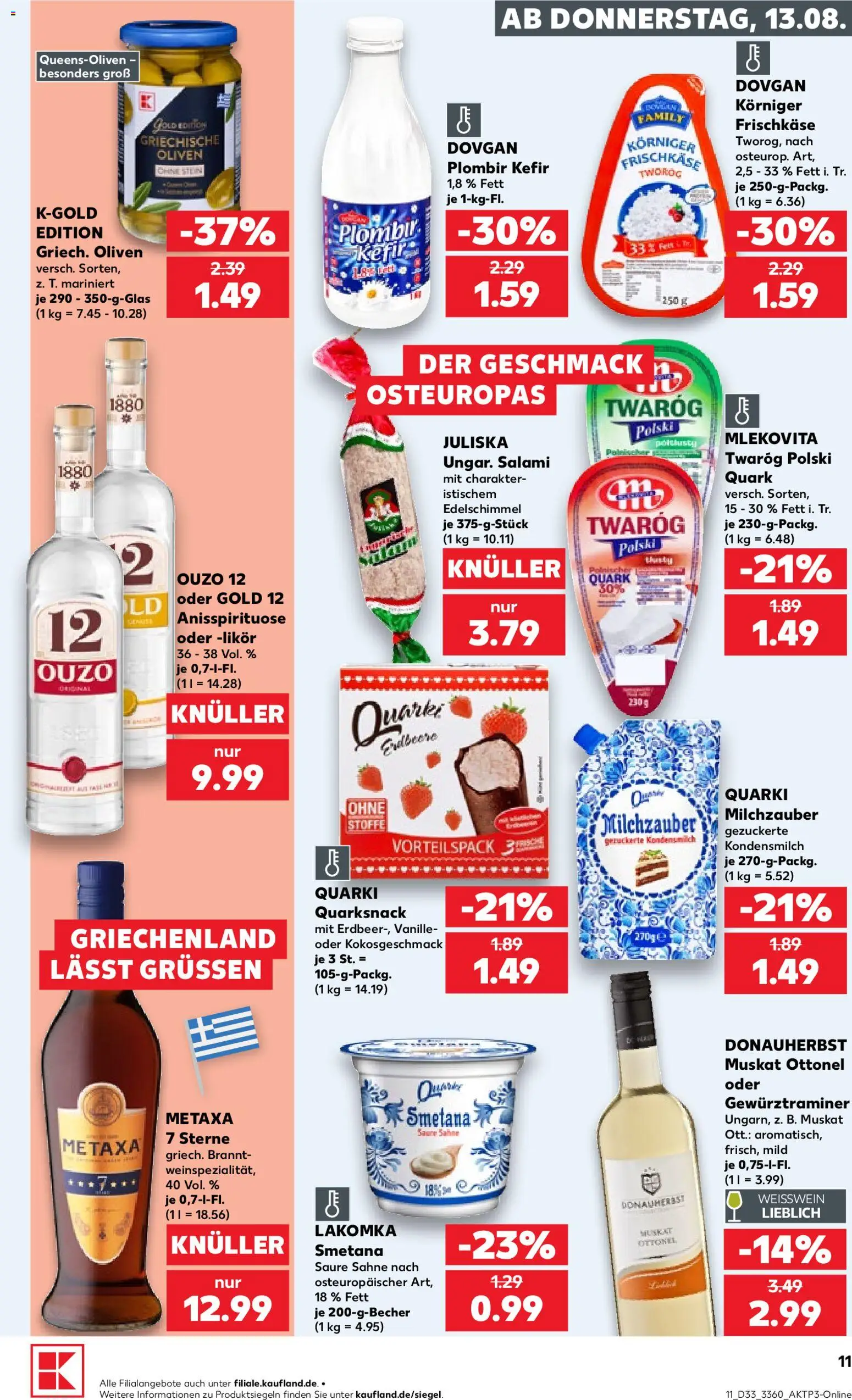 Kaufland Německo leták od 13.08.2026 | Strana: 11
