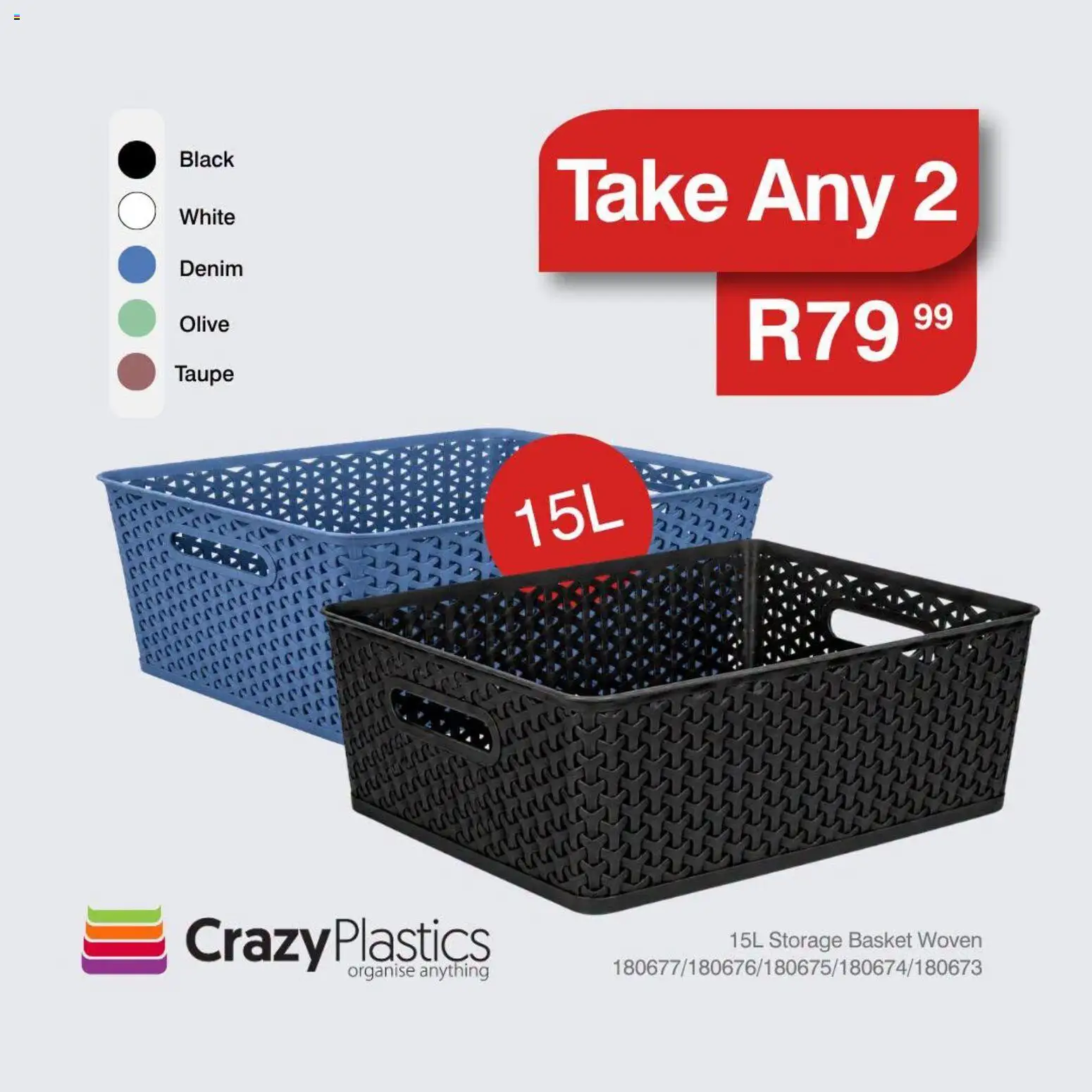 New Crazy Plastics catalogue – valid from 12/10/2026 | Page: 2 | Products: Basket