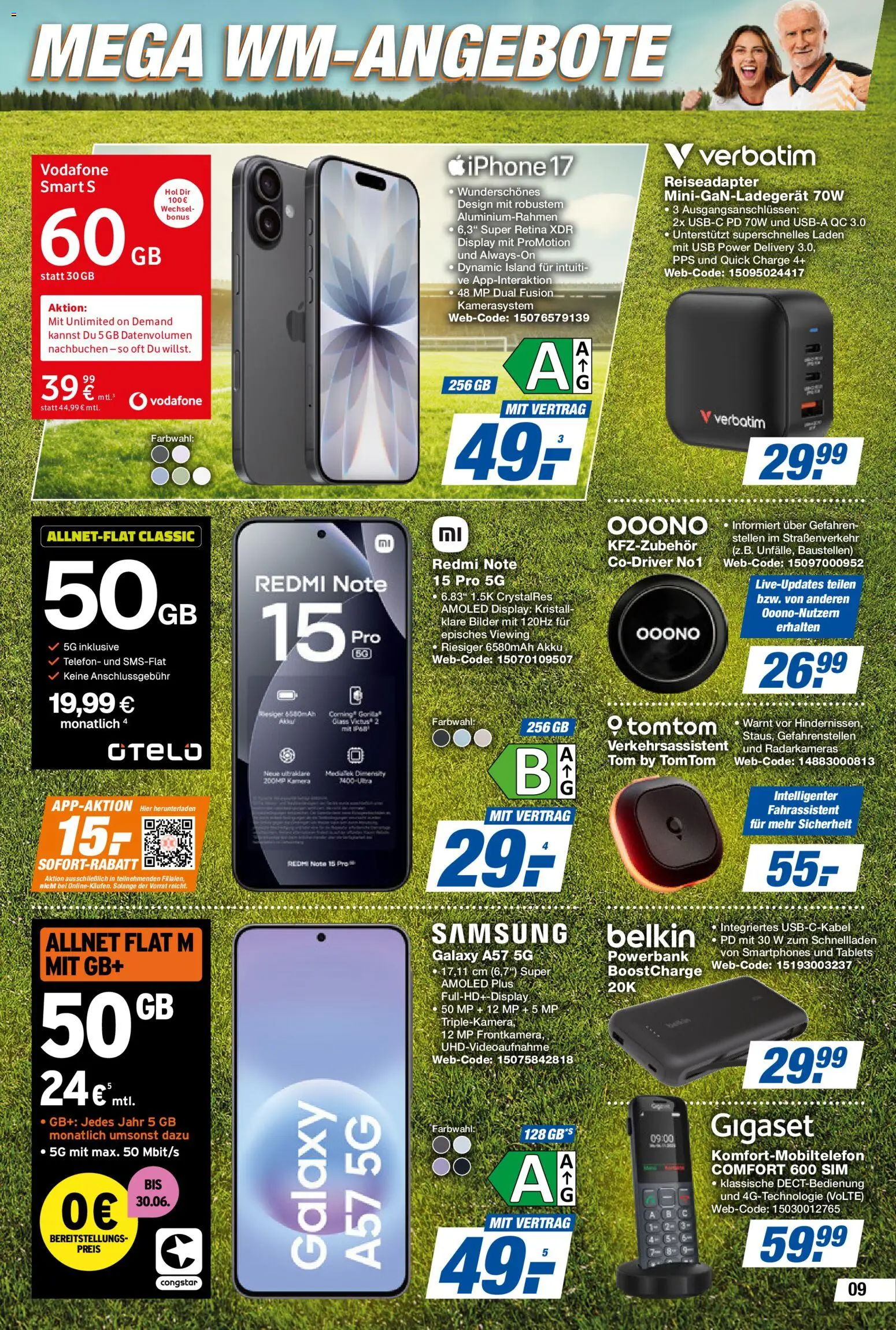 Expert Prospekt – gültig ab 26.06.2026 | Seite: 9 | Produkte: Samsung, Smartphones, Telefon, Powerbank