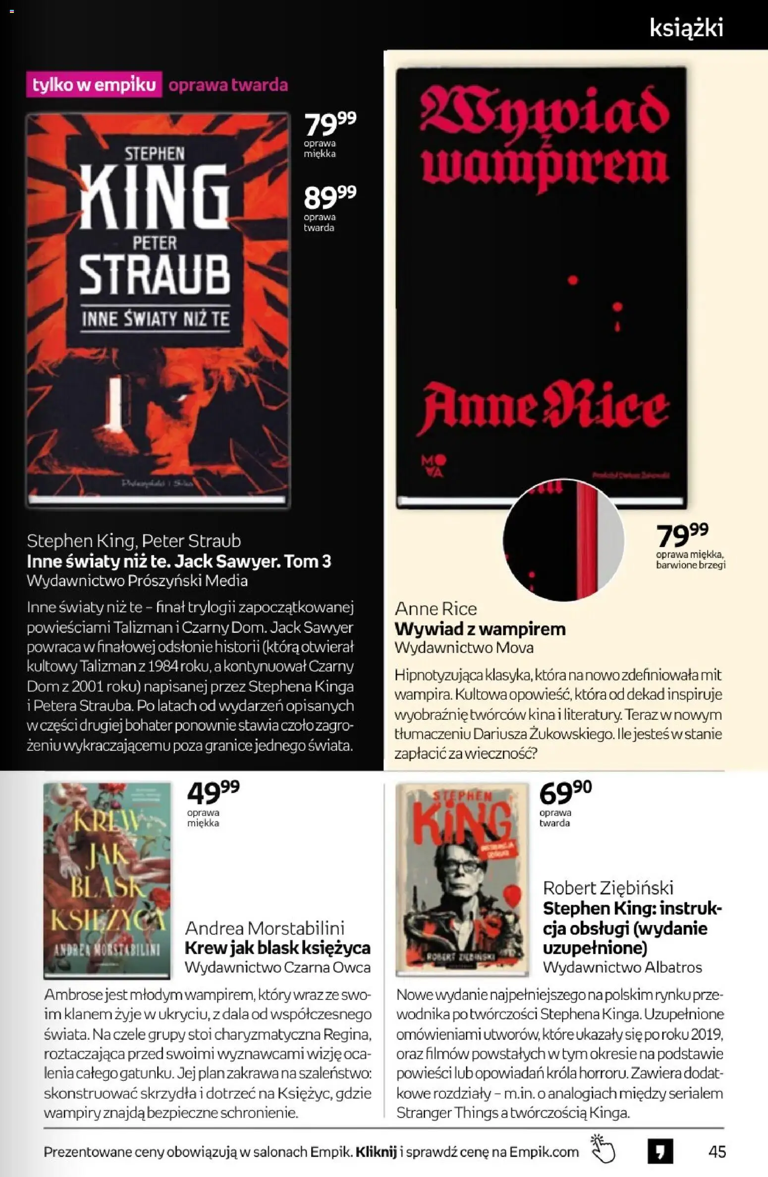 Empik Black Weeks od 28.10.2026 | Strona: 45 | Produkty: Książki