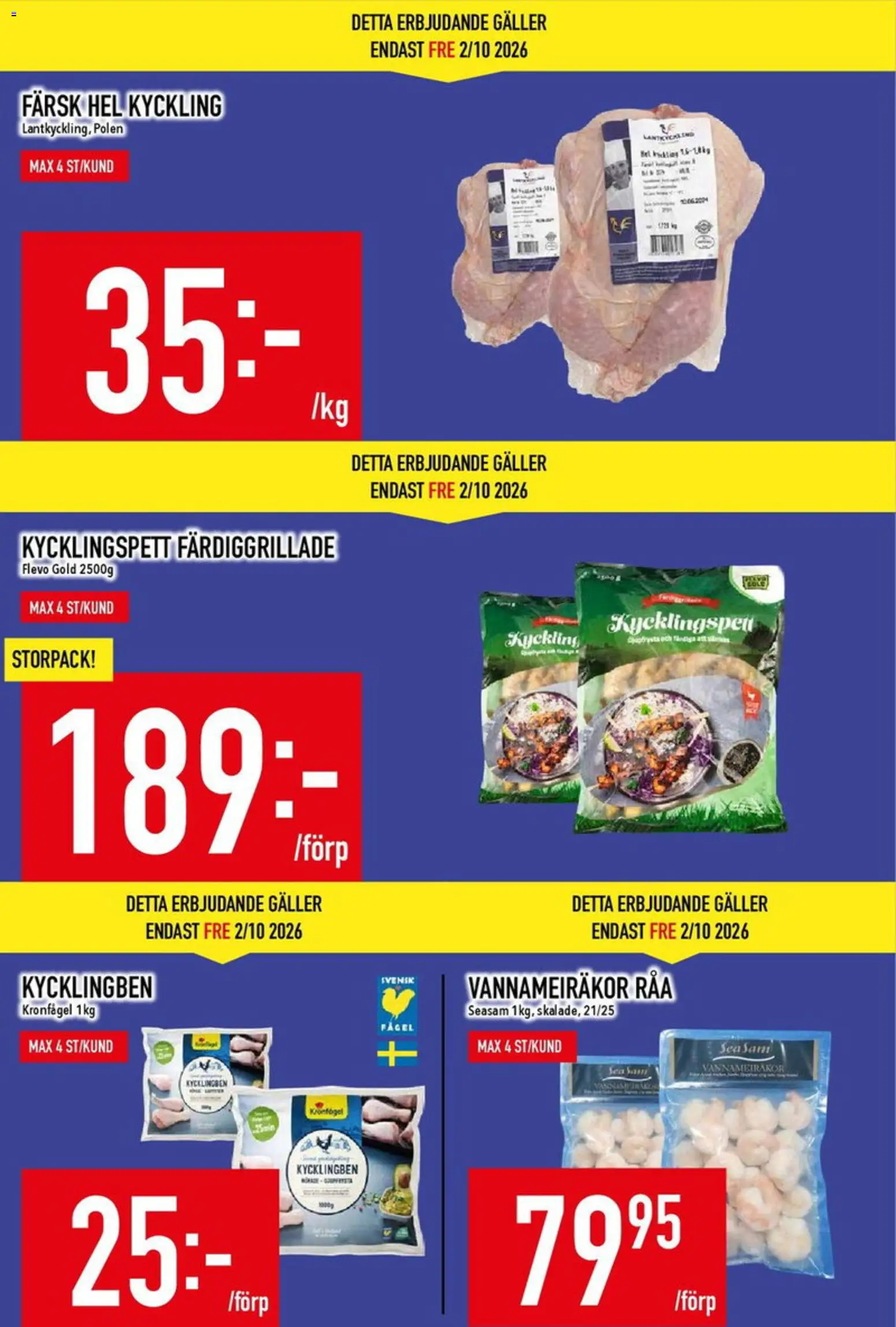 Matdax reklamblad aktuell från 28/09/2026 | Sida: 4