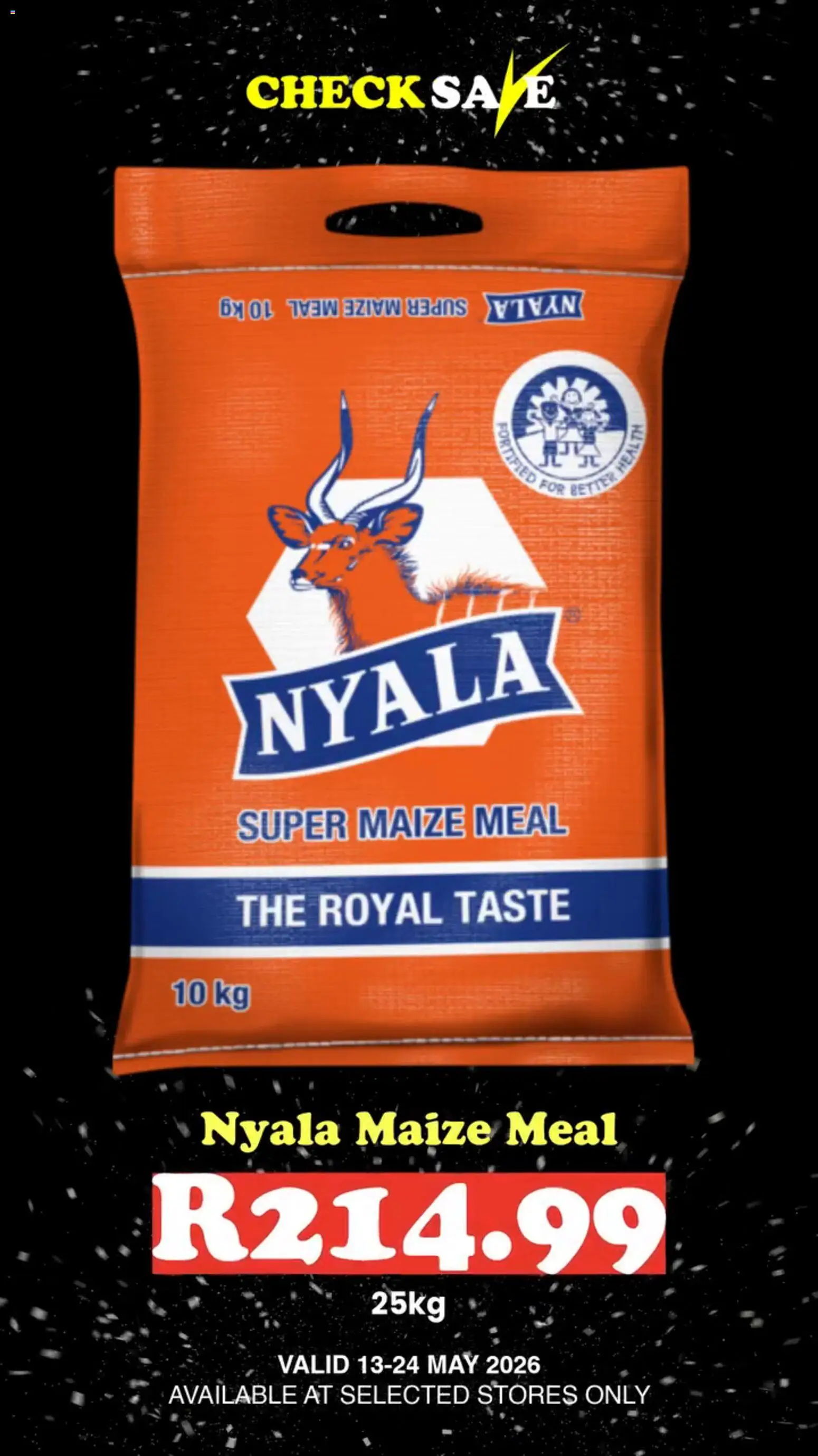 New Check Save catalogue – valid from 13.05.2026 | Page: 9 | Products: Maize meal