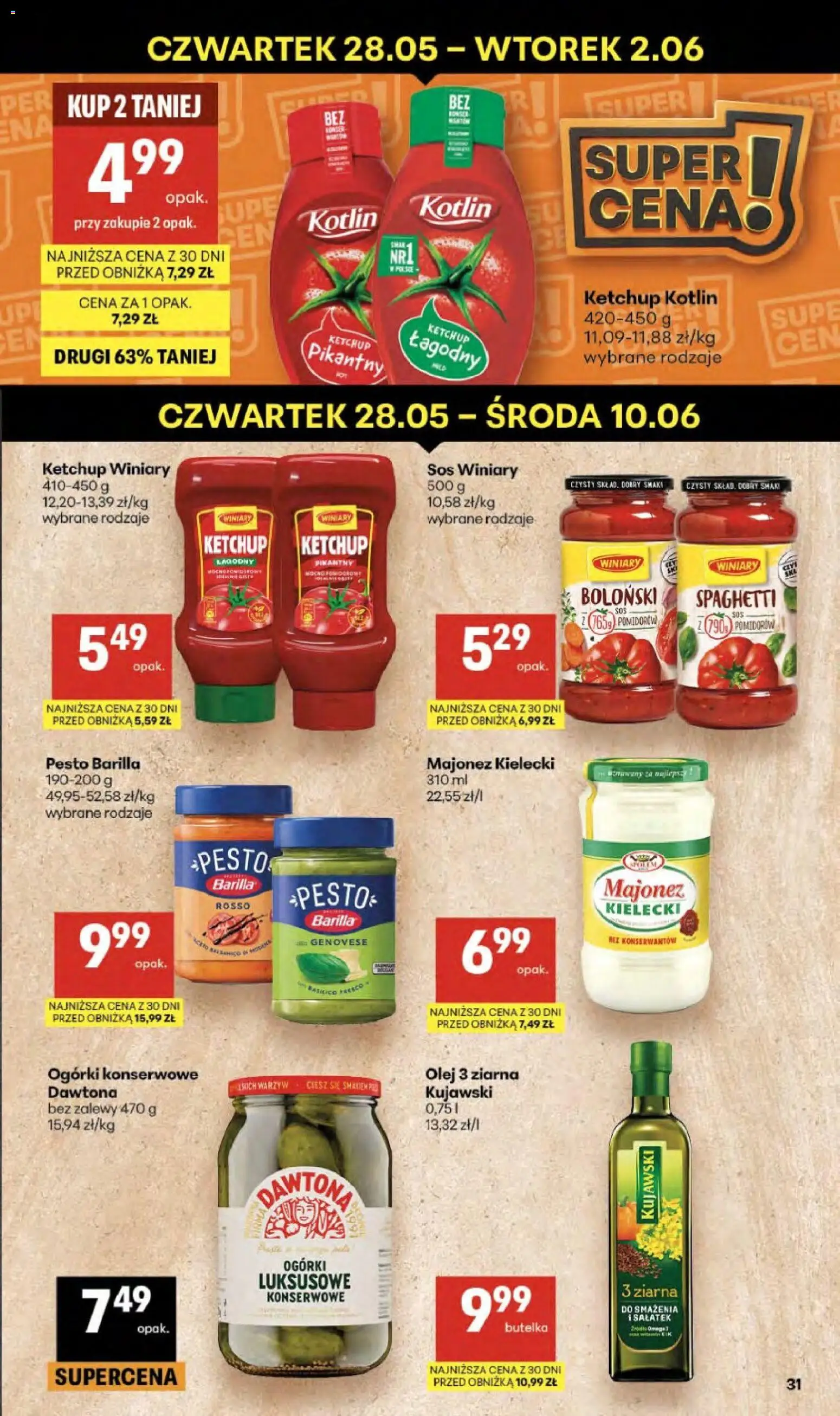 Delikatesy Centrum gazetka - Sklepy Własne od 28.05.2026 | Strona: 31