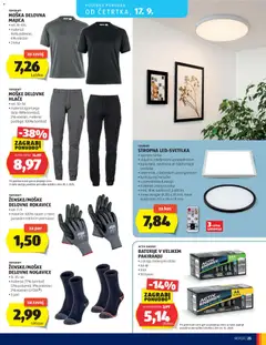 Hofer katalog akcije – veljaven od 09.09.2026 | Stran: 25 | Izdelki: Majica, Hlace, Nogavice, Rokavice