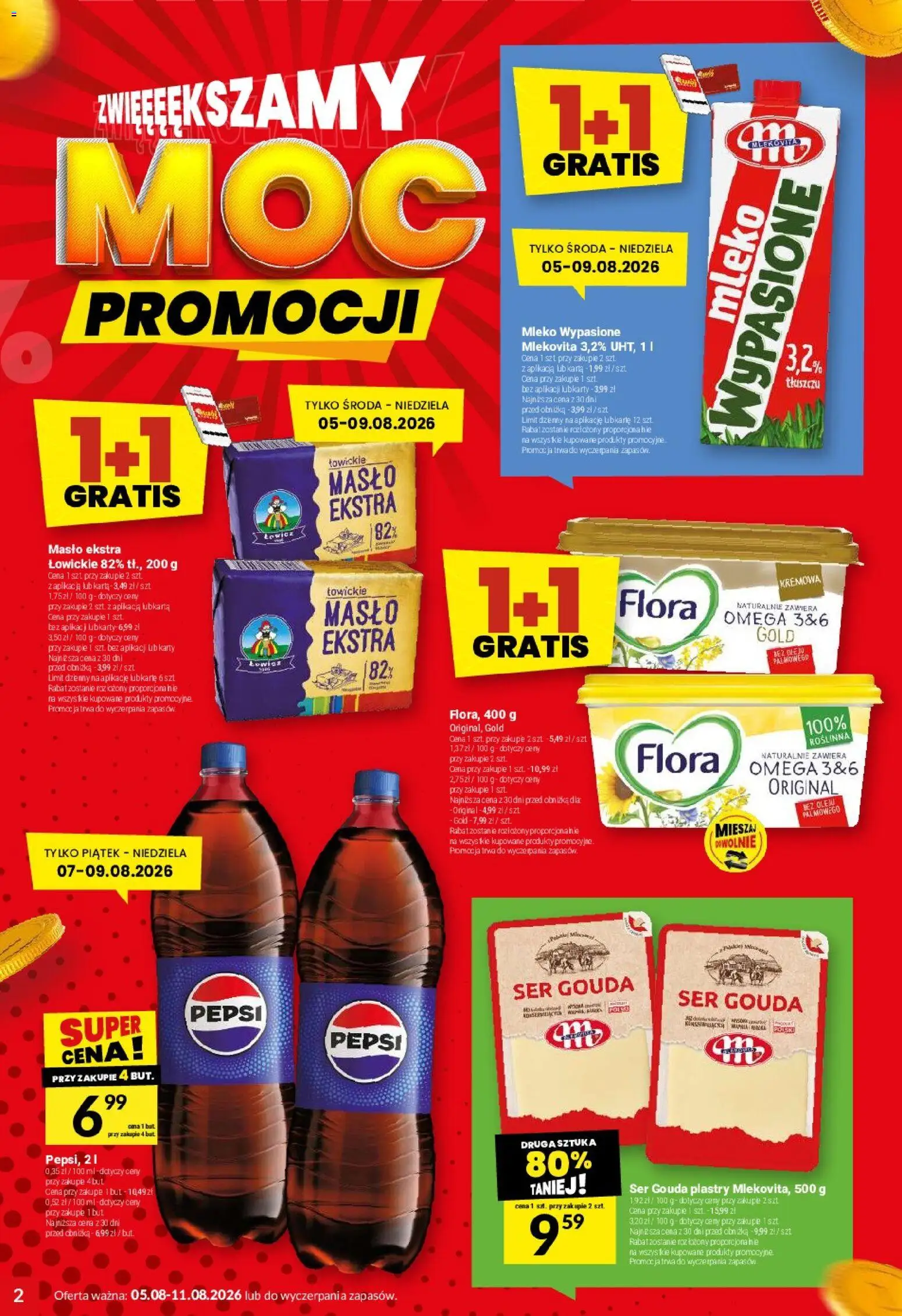 Twój Market gazetka od 05.08.2026 | Strona: 2 | Produkty: Karta, Ser, Róż, Ser gouda
