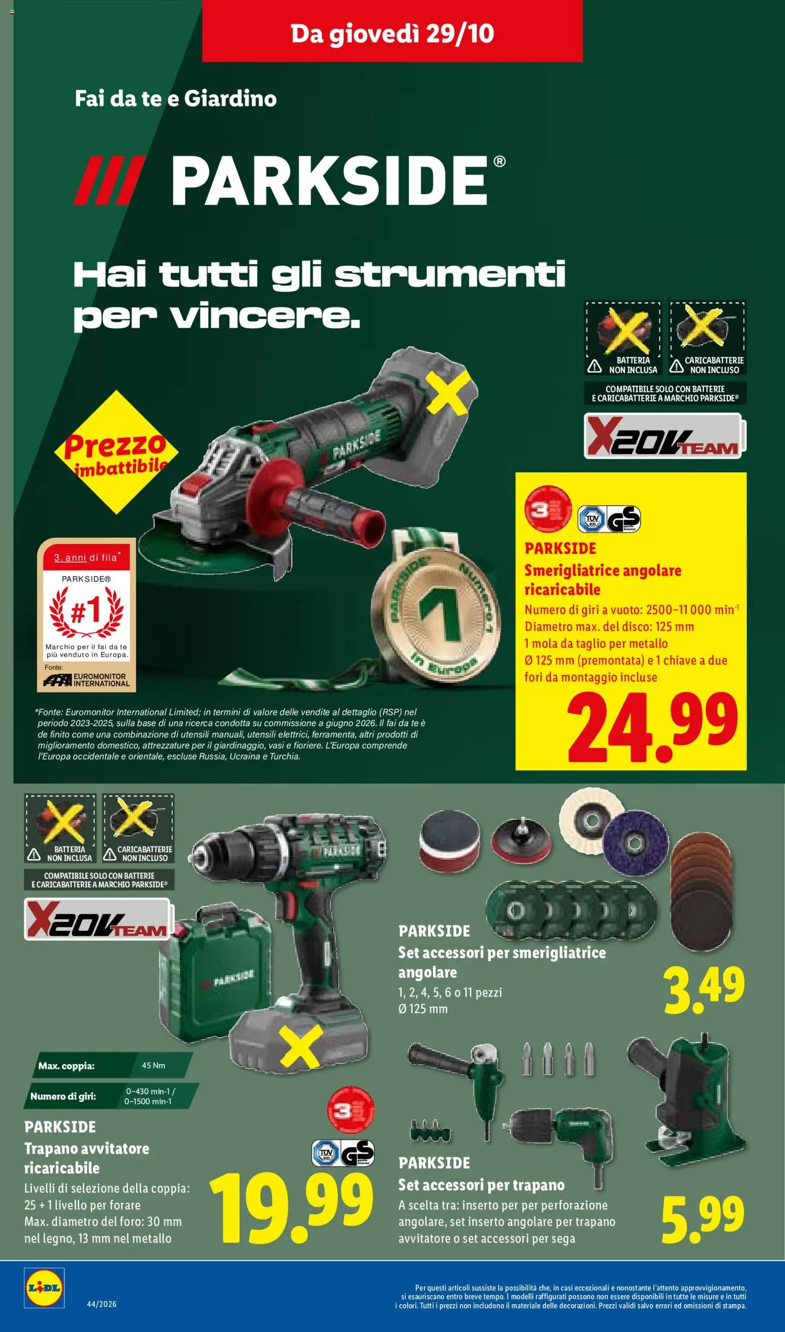 Volantino Lidl del 29/10/2026 | Pagina: 32