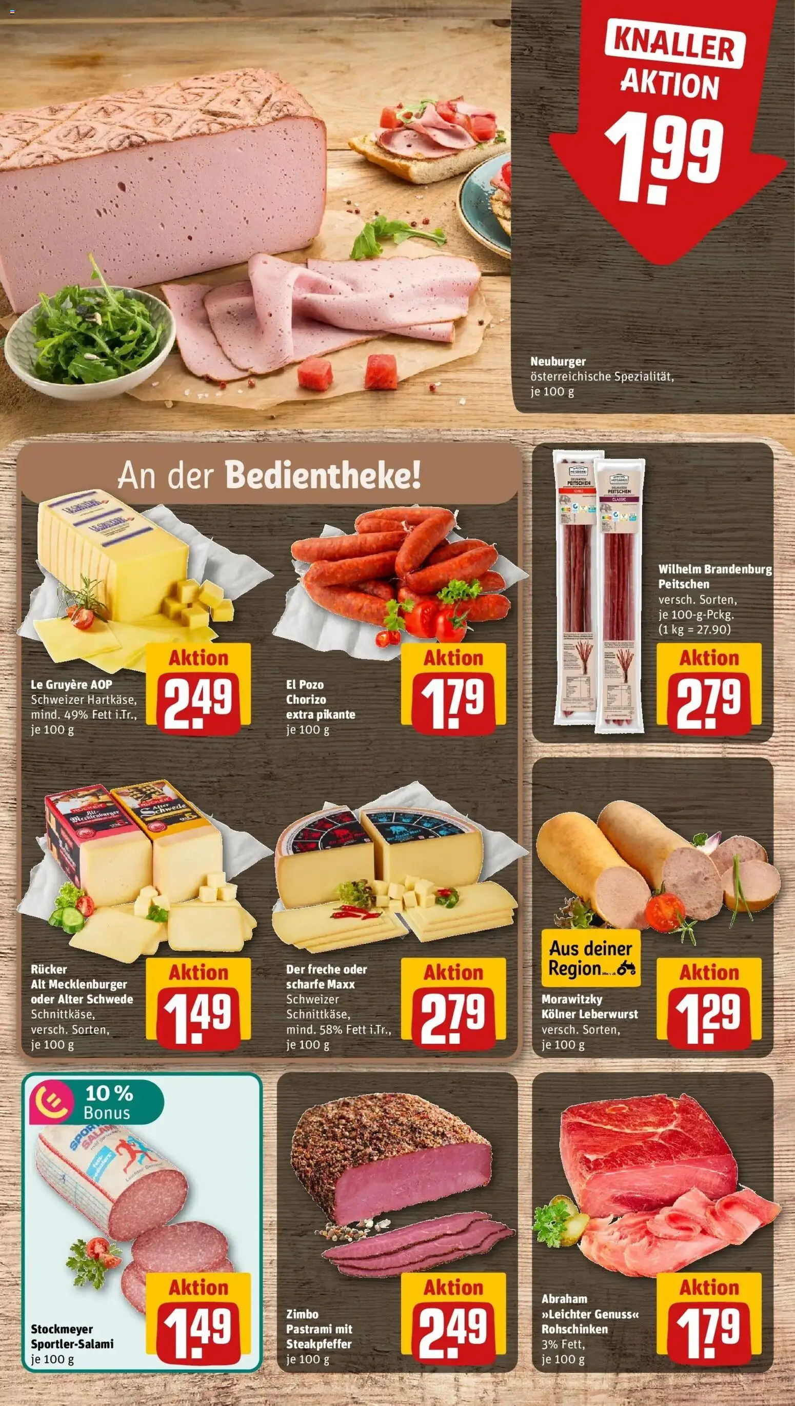 REWE Prospekt ab 26.10.2026 zum Blättern » Angebote | Seite: 9 | Produkte: Morawitzky