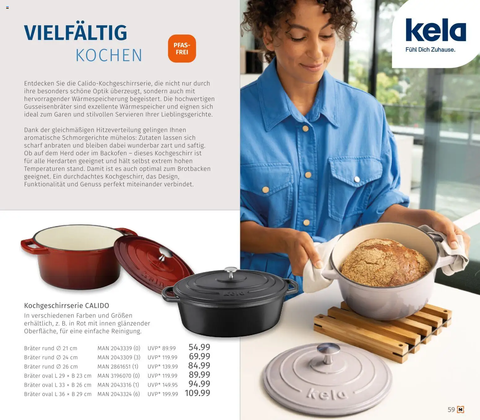 Müller Haushaltskatalog – gültig ab 01.10.2026 | Seite: 59 | Produkte: Herd, Backofen