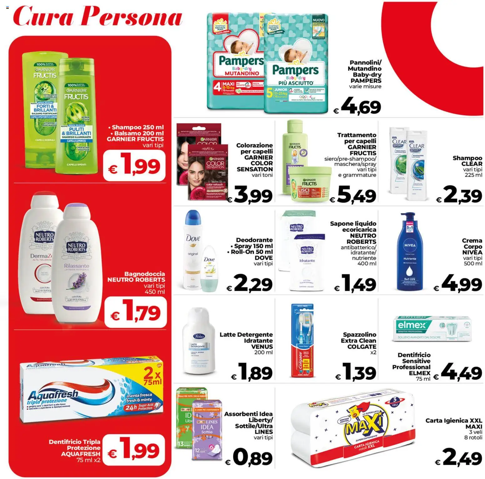 Volantino COOP del 02/10/2026 | Pagina: 20 | Prodotti: Deodorante, Detergente, Latte, Menta