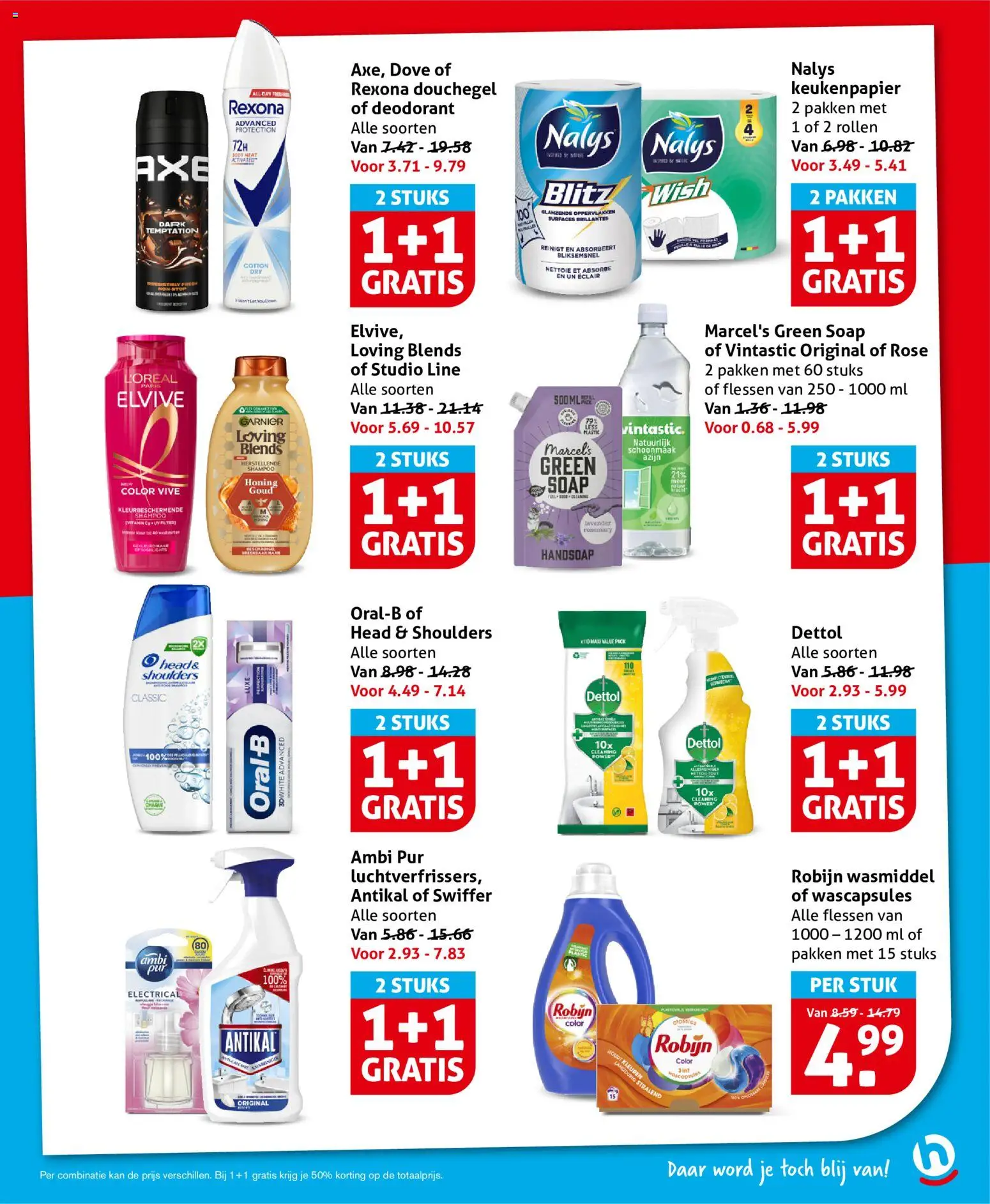 {H1} | Pagina: 27 | Producten: Deodorant, Keukenpapier, Kan, Boot