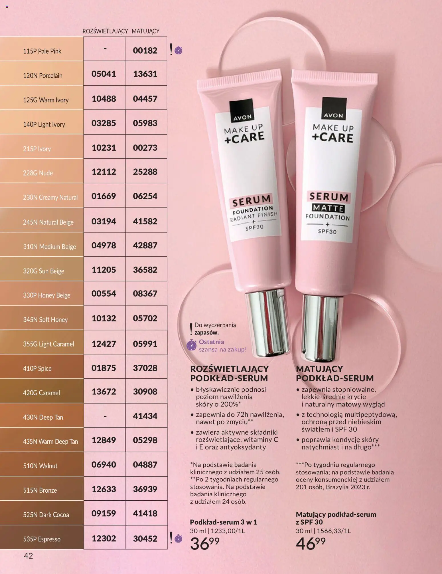 Avon Katalog 6 2026 od 01.06.2026 | Strona: 42 | Produkty: Finish