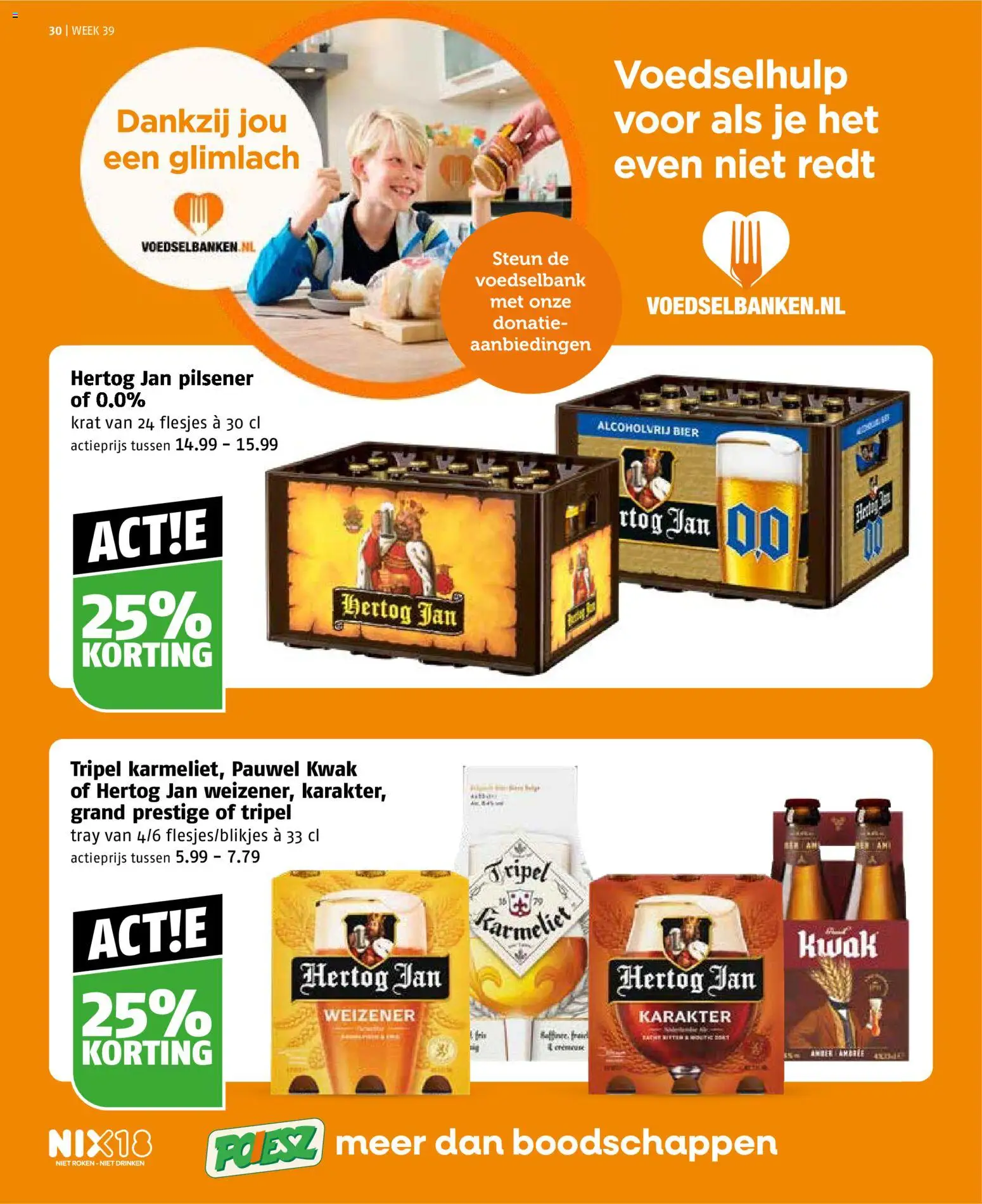 {H1} | Pagina: 30 | Producten: Bier, Alcoholvrij bier