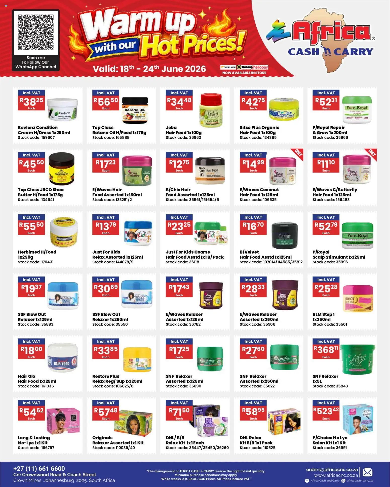 New Africa Cash & Carry catalogue – valid from 18.06.2026 | Page: 3