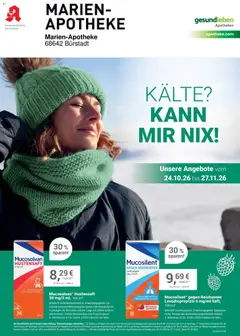 Angebote - Ihre Apotheke vor Ort: Jetzt alle Angebote auch online entdecken! ab 24.10.2026 gültig