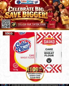 Take n Pay specials catalogue – valid from 21/09/2026 | Page: 24 | Products: Cake, Flour