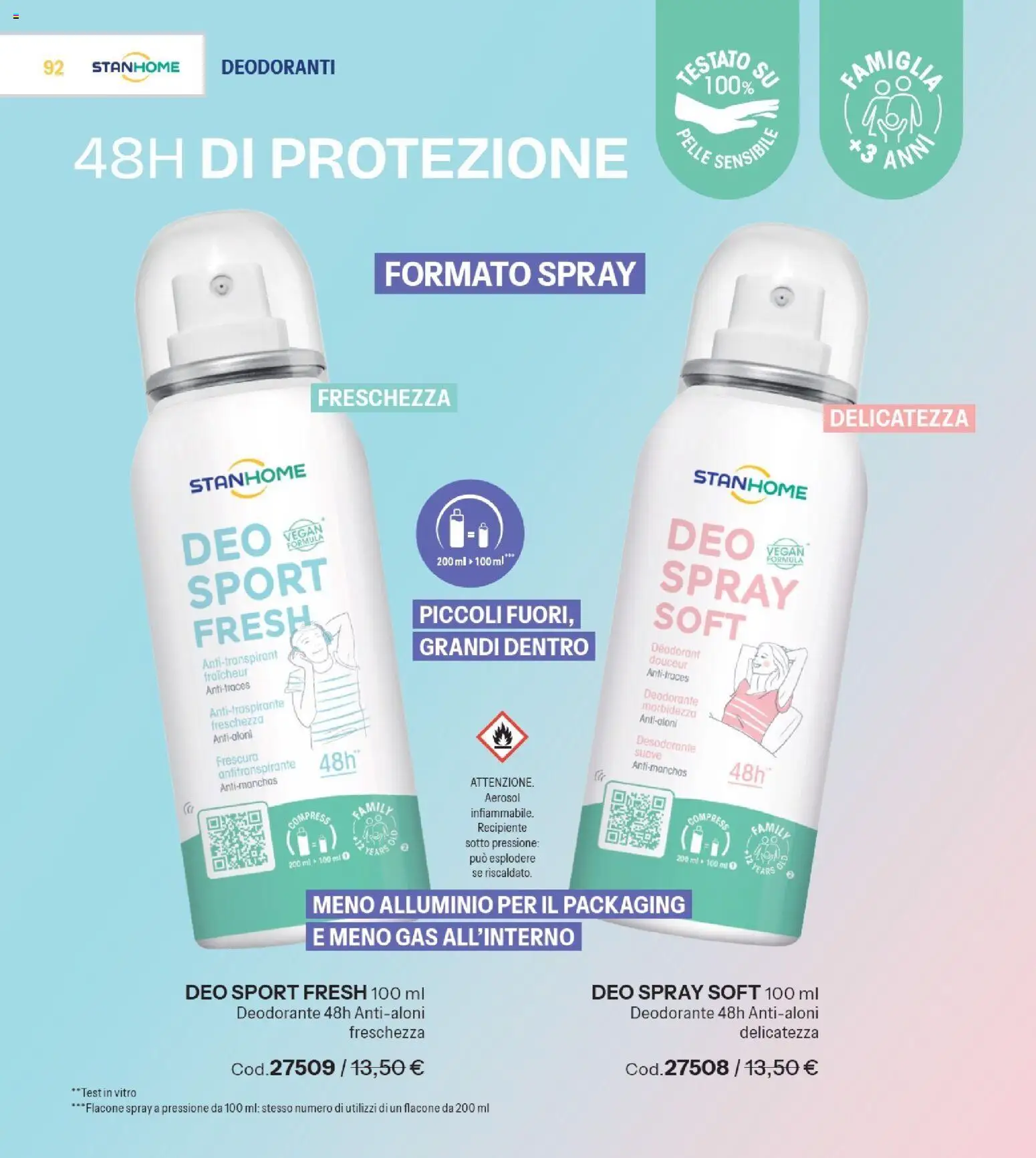 Volantino Stanhome del 12.05.2026 | Pagina: 92 | Prodotti: Deodorante, Antitraspirante, Alluminio
