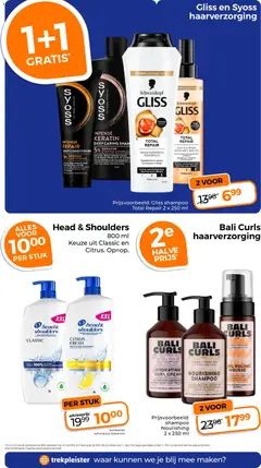 Trekpleister folder - - Voorbeeld van een folder van Trekpleister, geldig van 27-10-2026 | Pagina: 16 | Producten: Head & Shoulders, Kan, Shampoo, Conditioner