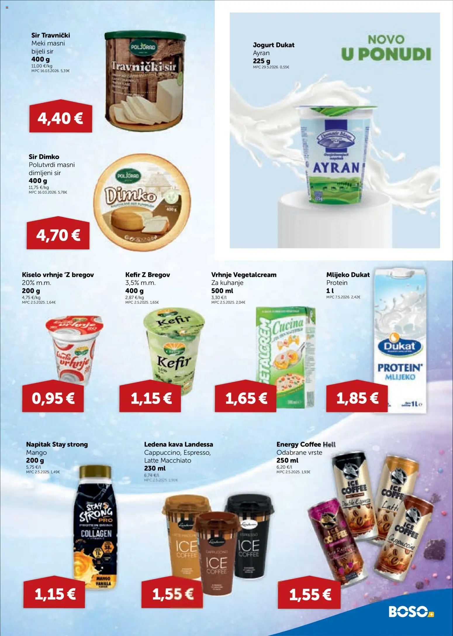 Boso katalog | vrijedi od 06.08.2026 | Stranica: 5 | Proizvodi: Jogurt, Kava, Kiselo vrhnje, Mango