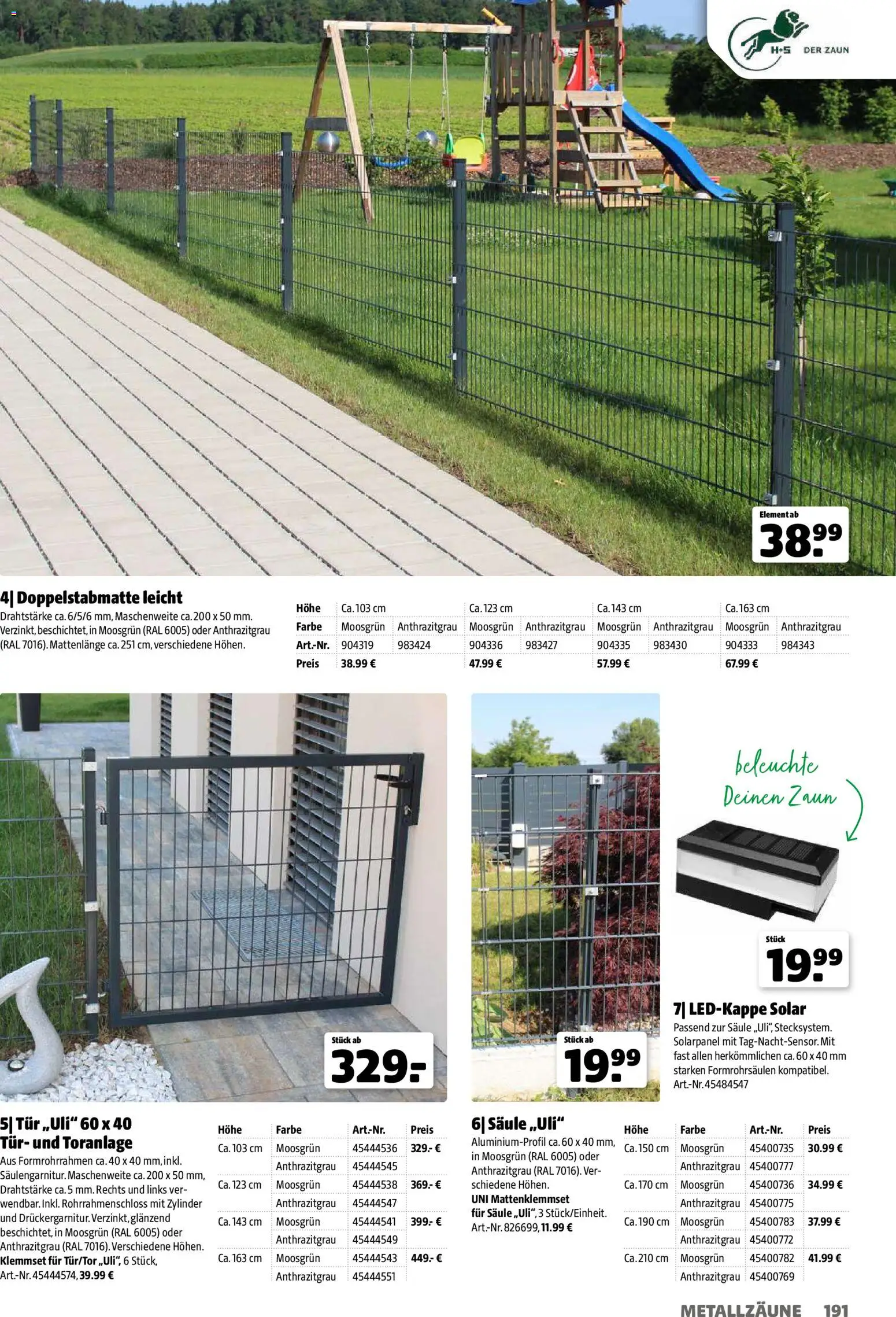 Hagebau Gartenjahr gültig ab 13.03.2026 | Seite: 191