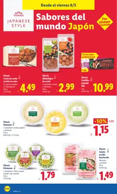 Vista previa Vitasia Jamón cocido loncheado, Diferentes variedades. 100 g válido desde el 04.05.2026 | Página: 30