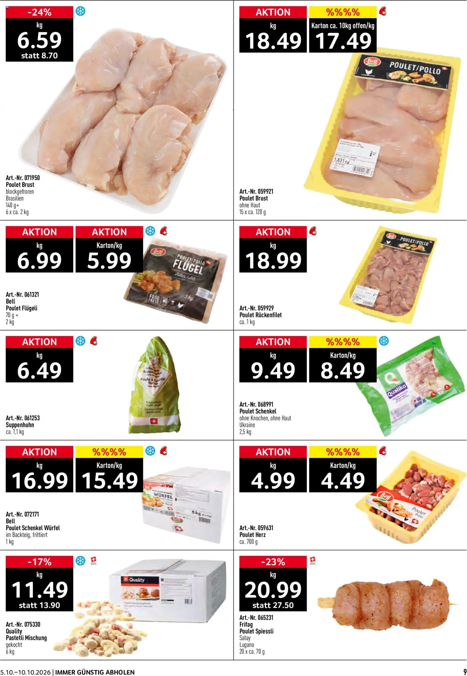 Prodega aktionen – gültig ab 05.10.2026 | Seite: 9