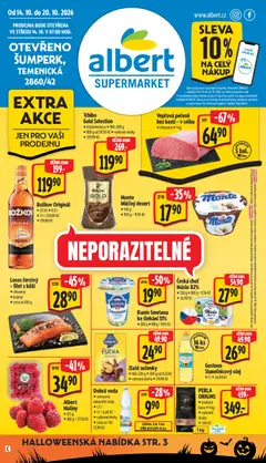Náhled letáku Albert leták - Supermarket Šumperk od 14.10.2026