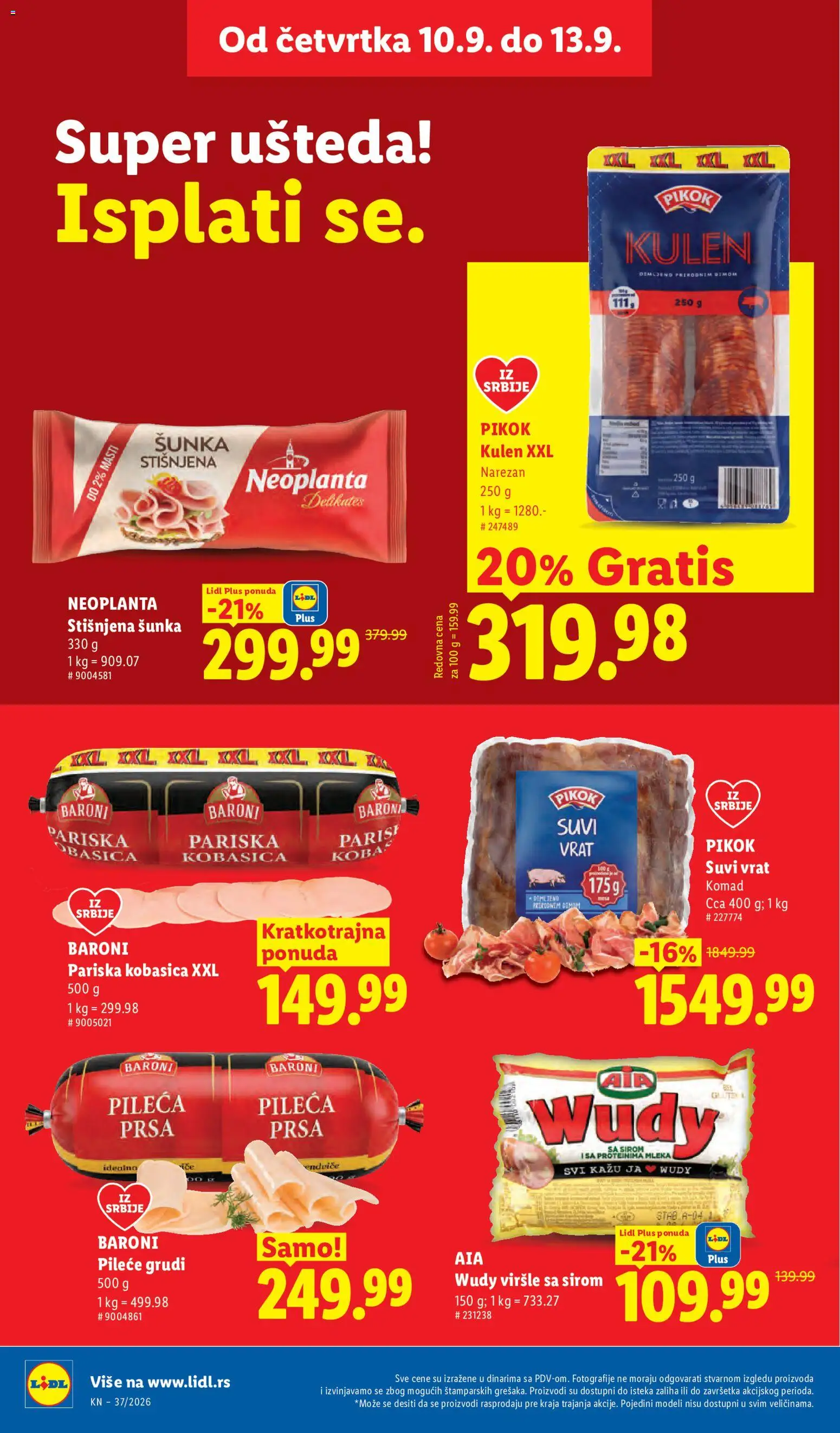 Lidl katalog - važi od 10.09.2026 | Strana: 28