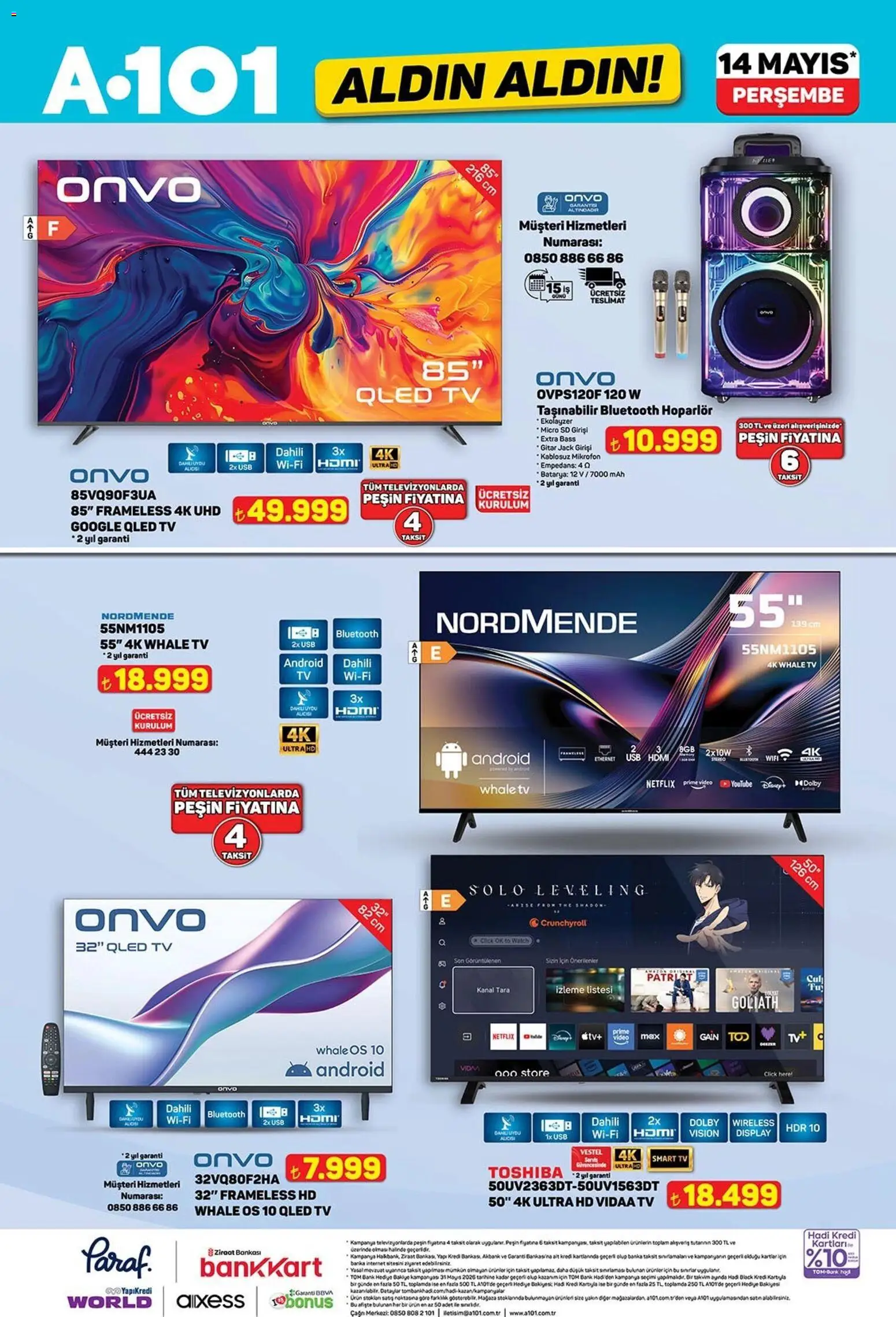 A101 - Katalog Aldın Aldın - 14.05.2026 tarihinden itibaren geçerlidir | Sayfa: 8