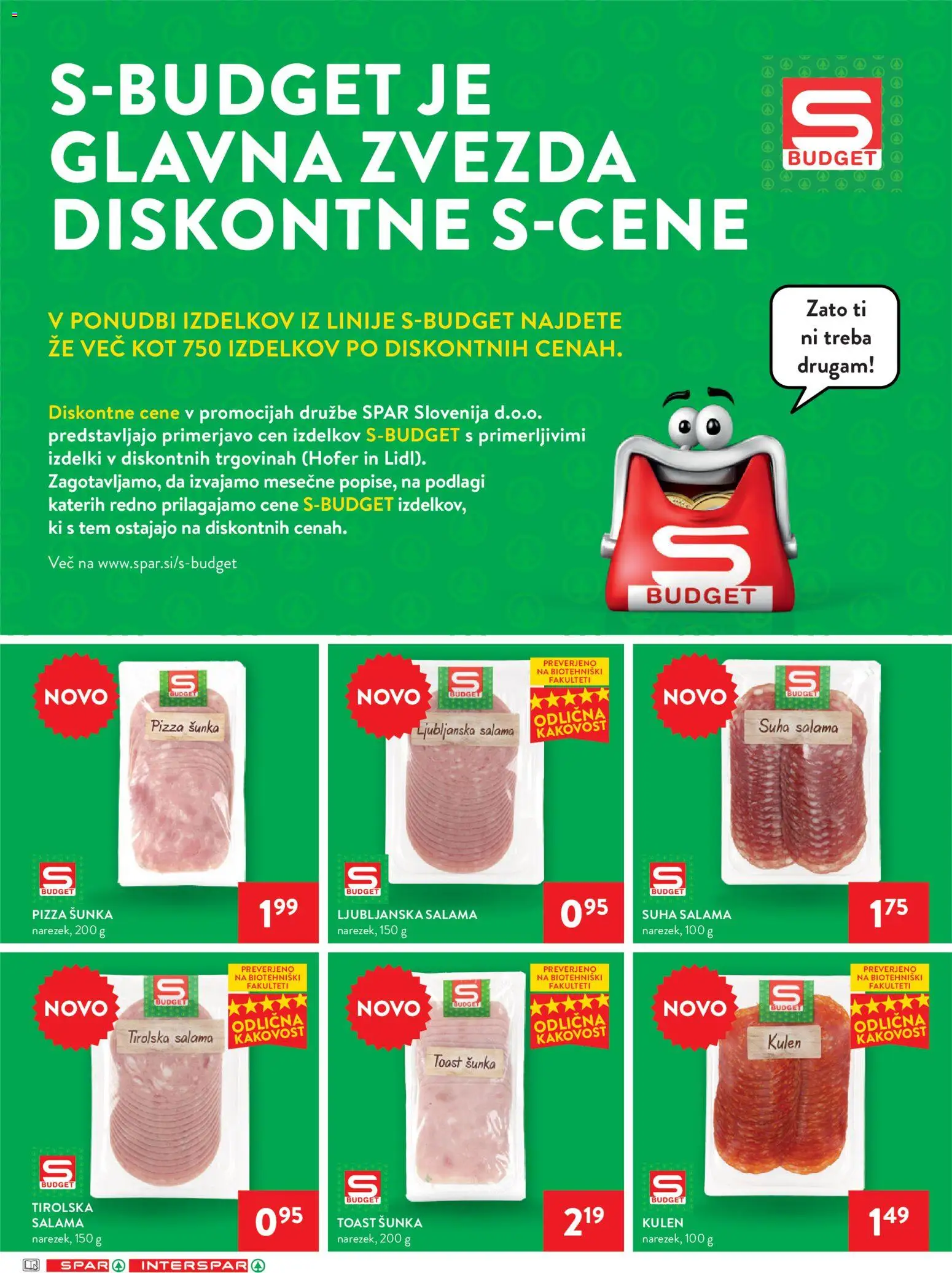 Novi Spar katalog ponudbe – veljaven od 21.10.2026 | Stran: 18