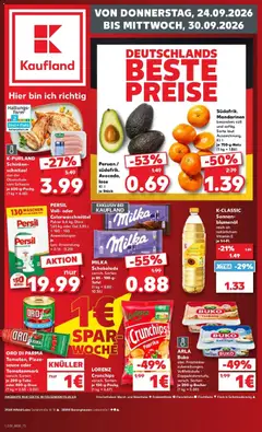 Kaufland Prospekt Alfeld (Leine) ab 24.09.2026 gültig