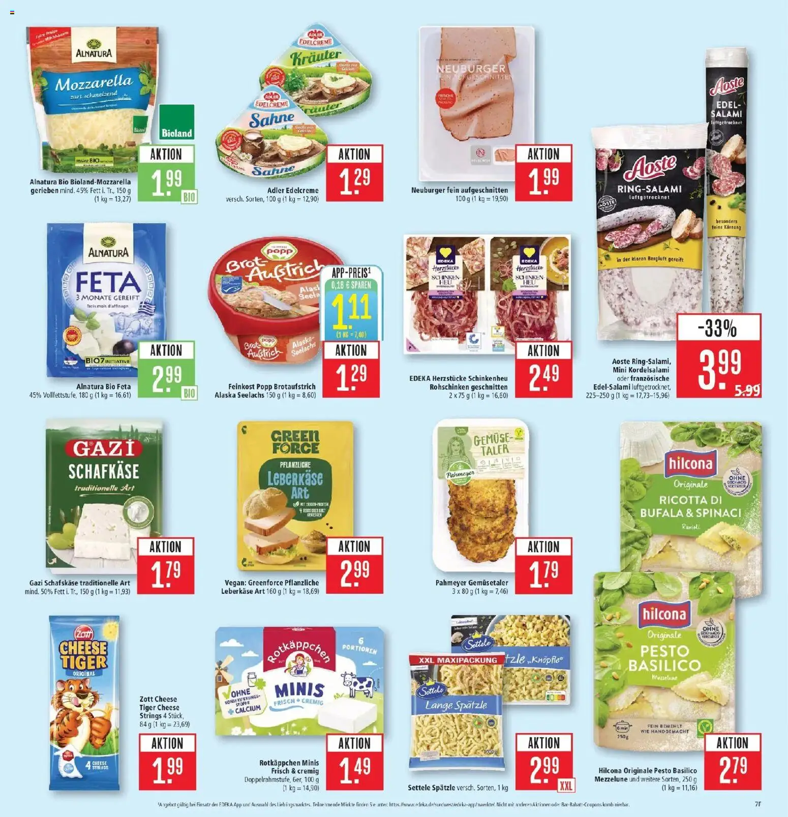 Marktkauf Prospekt Weil Am Rhein (ab 19.10.2026) » Angebote online | Seite: 7 | Produkte: Feta, Rotkäppchen, Sahne, Schafskase