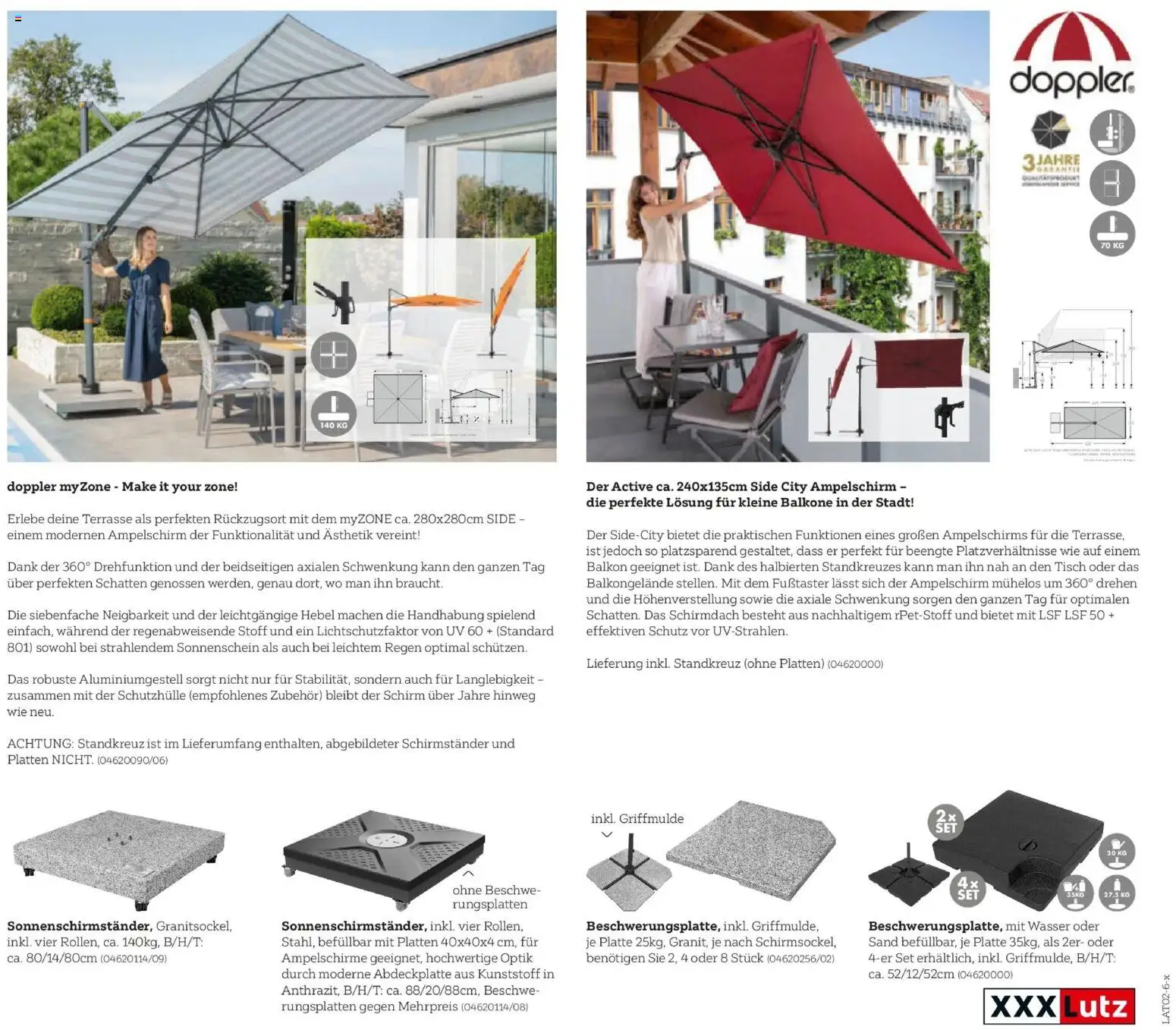 XXXLutz Gartenkatalog gültig ab 30.03.2026 | Seite: 129 | Produkte: Wasser, Tisch