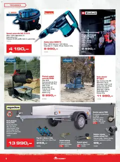Náhled letáku Uni Hobby leták od 30.04.2026 | Strana: 6 | Produkty: Makita, Vysavač, Kladivo, Desky