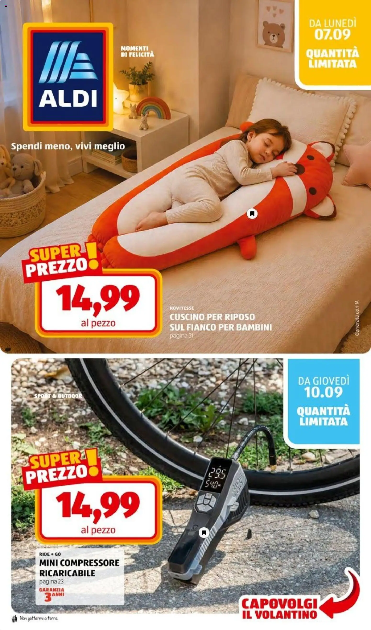 Volantino Aldi del 07/09/2026 | Pagina: 34
