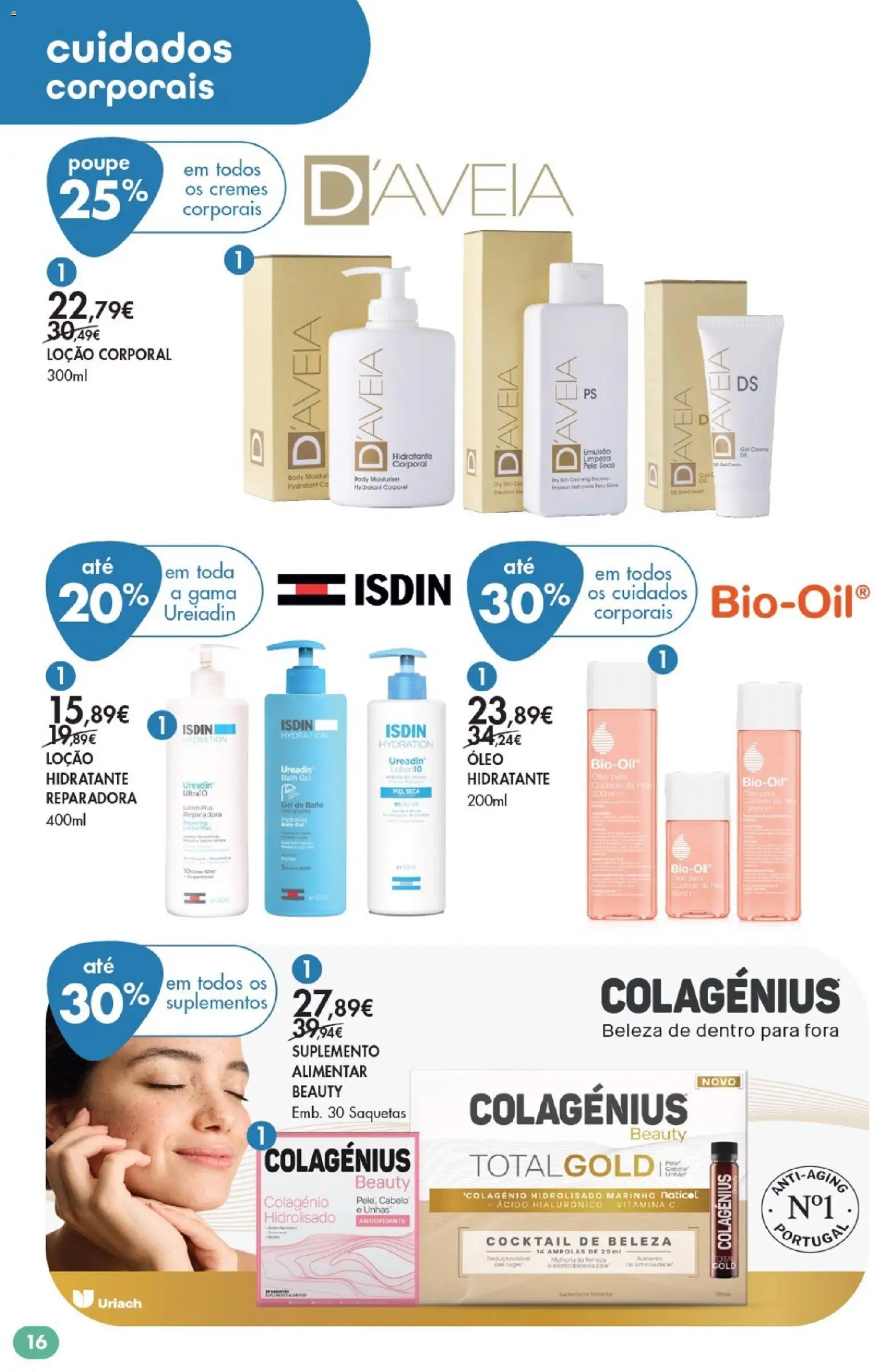 Pingo Doce Bem-estar Corpo Lojas │ válido de 05.05.2026 | Página: 18 | Produtos: Aveia, Óleo, Vitamina c, Creme