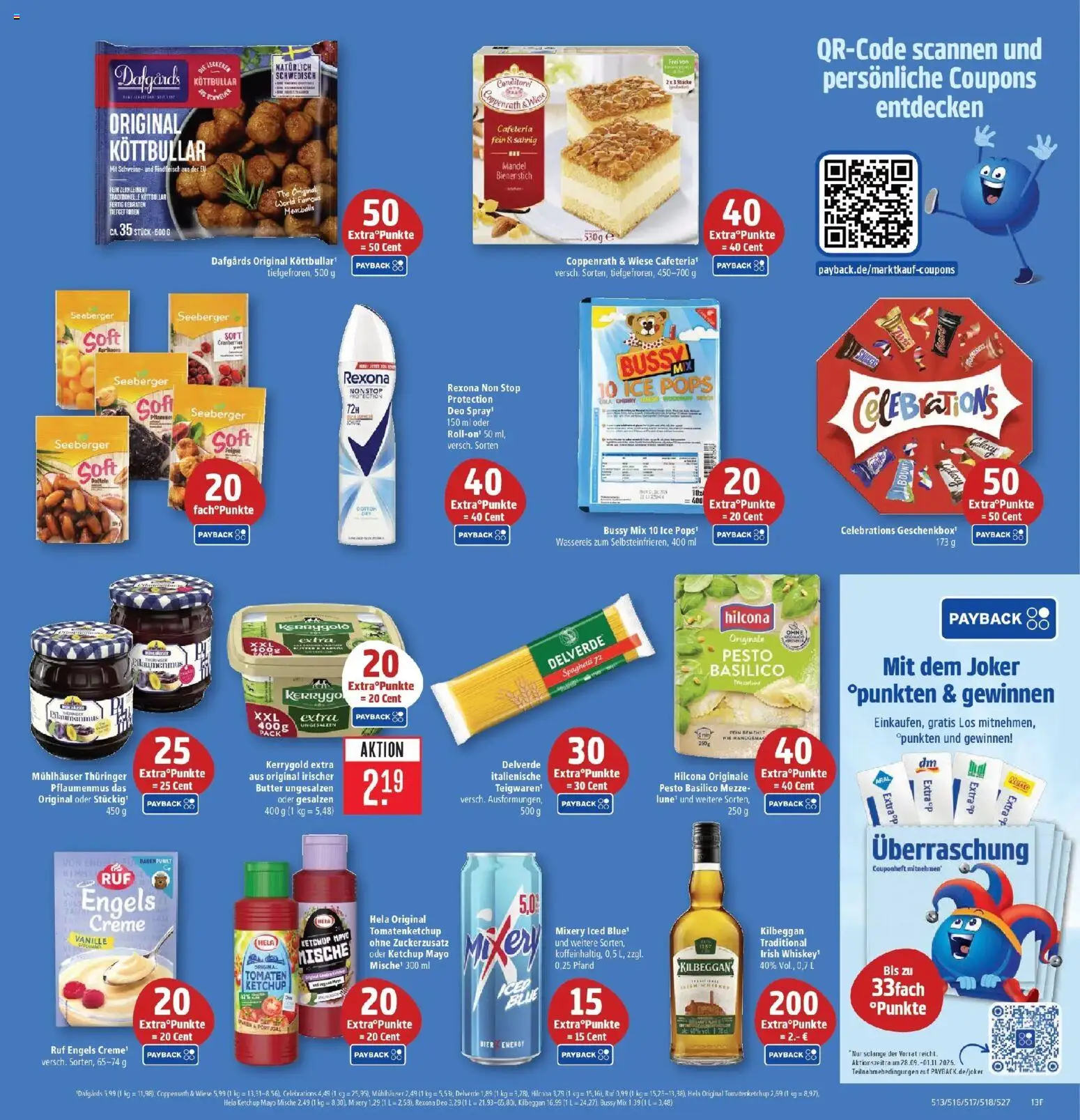 Marktkauf Prospekt Friedrichshafen (ab 05.10.2026) » Angebote online | Seite: 17 | Produkte: Butter, Spaghetti, Creme, Mixery
