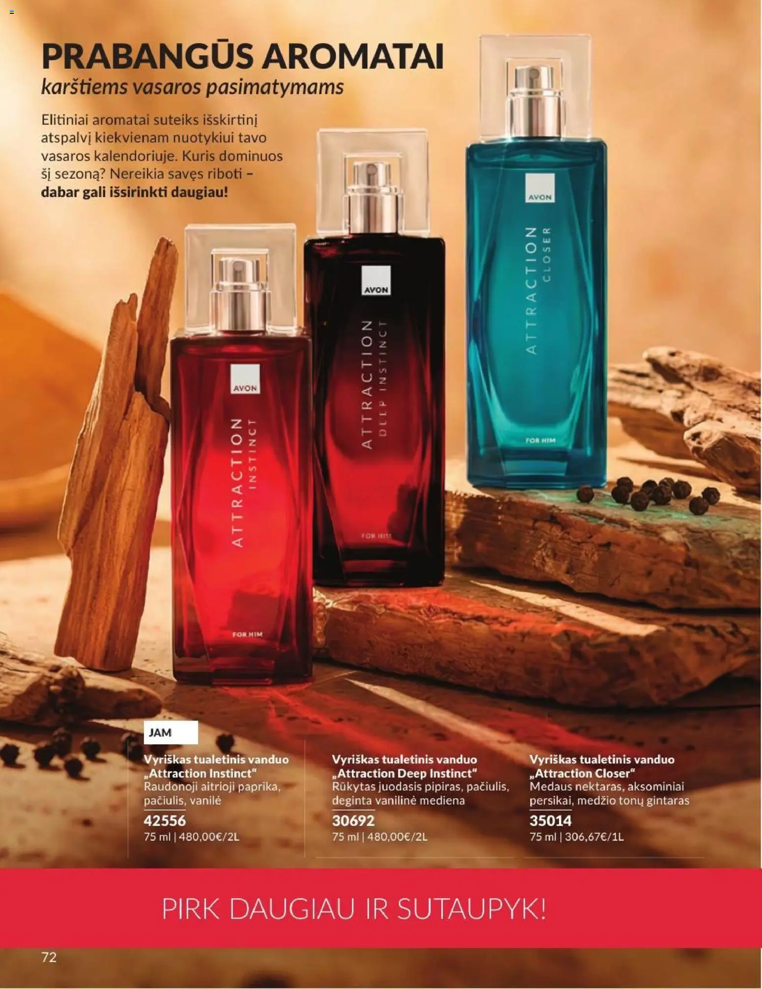 AVON akcijos nuo 2026.07.01 | Puslapis: 72 | Prekių: Tualetinis vanduo
